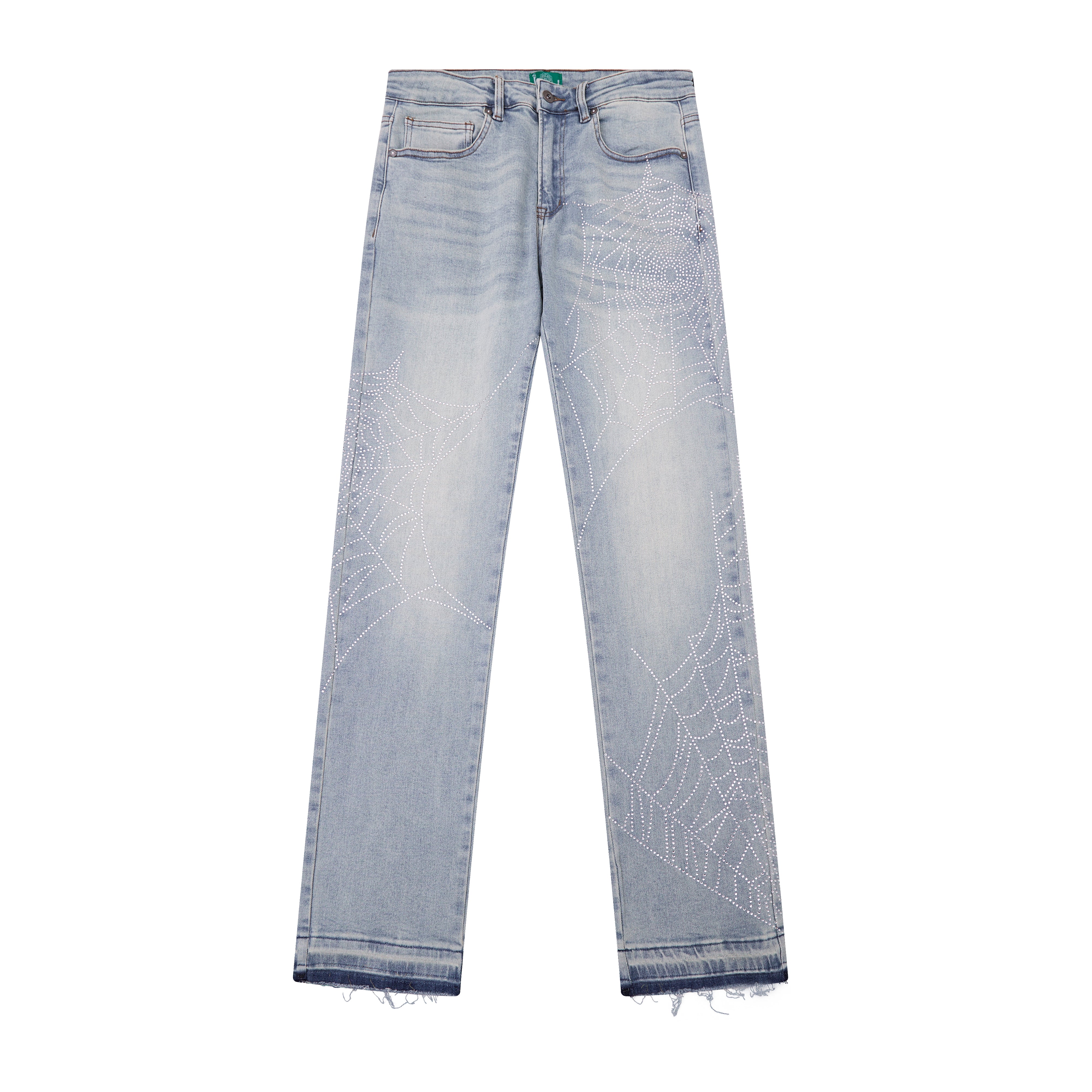 Broken Web Denim - Blue Wash – Campus Goods LA