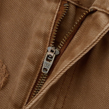 Truce Denim Jorts - Brown