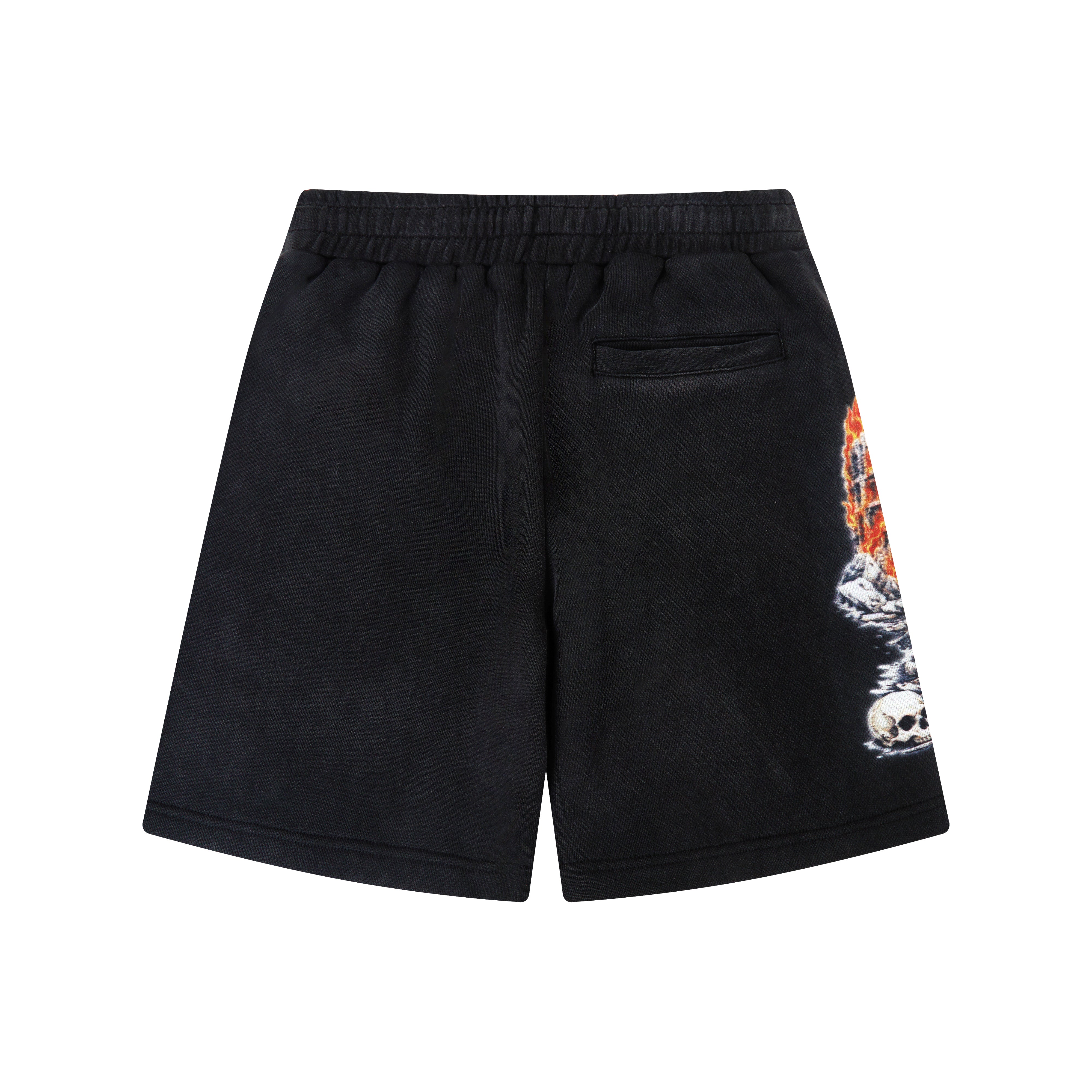 Chopper Terry Shorts - Black