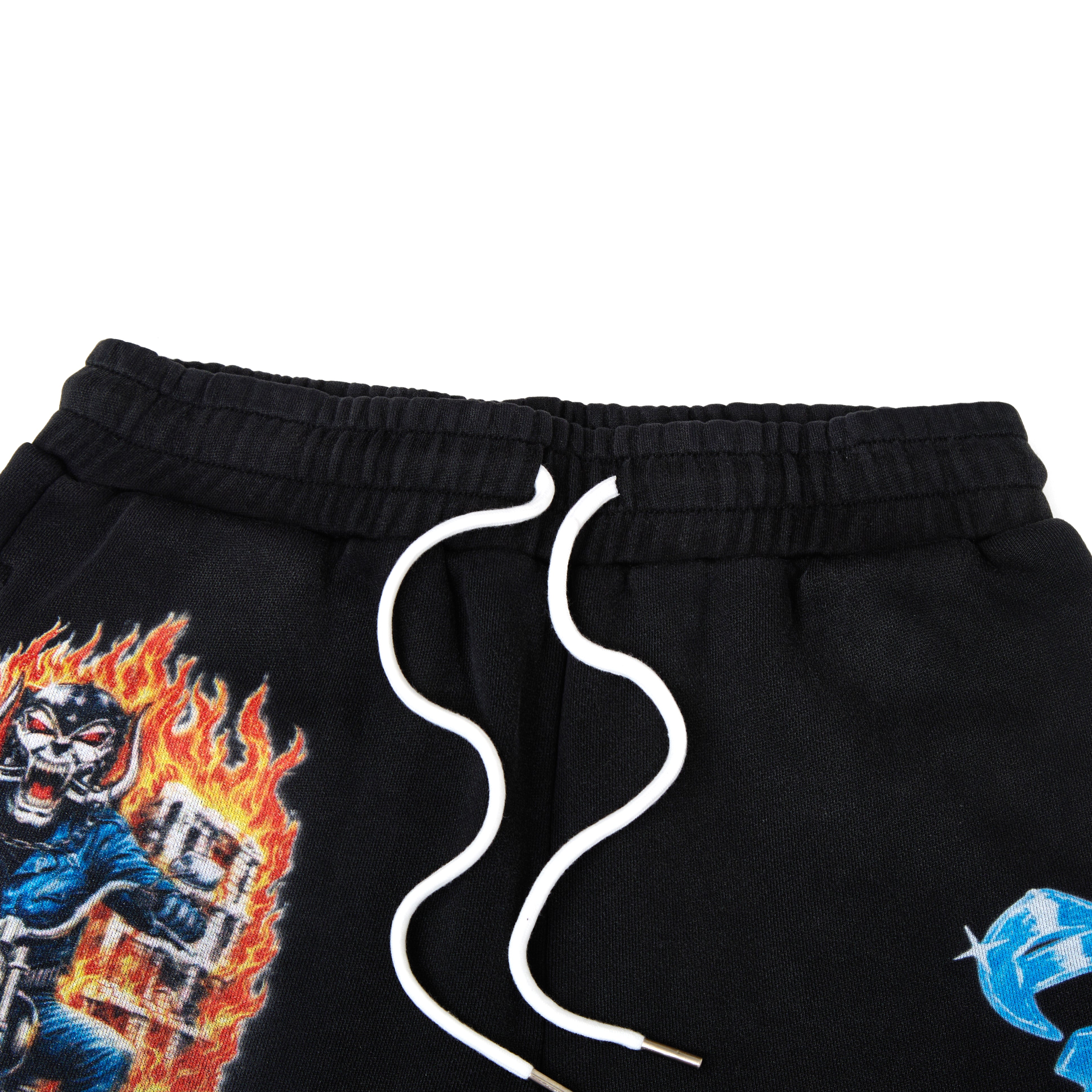 Chopper Terry Shorts - Black