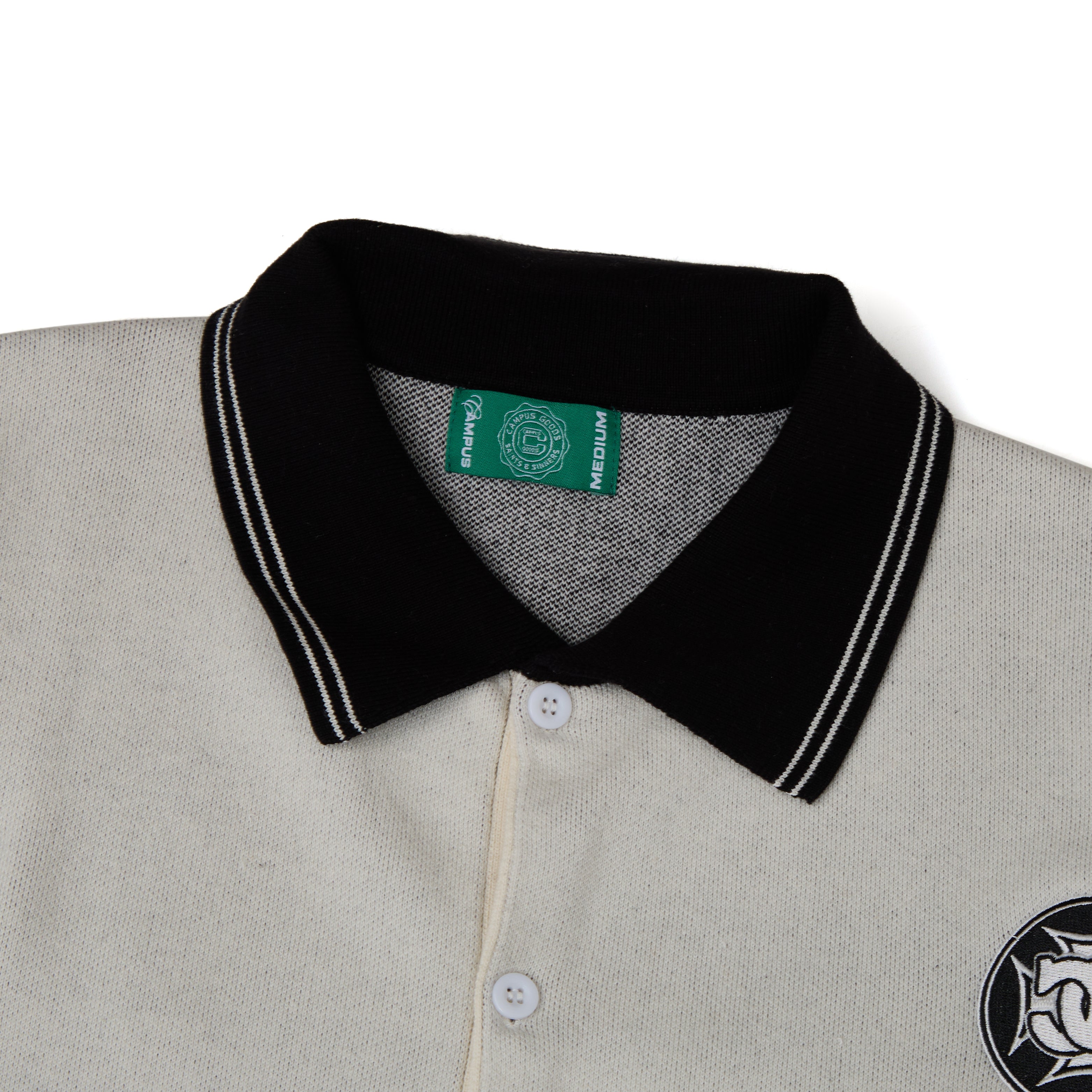 Checkered Jacquard Shirt - Cream