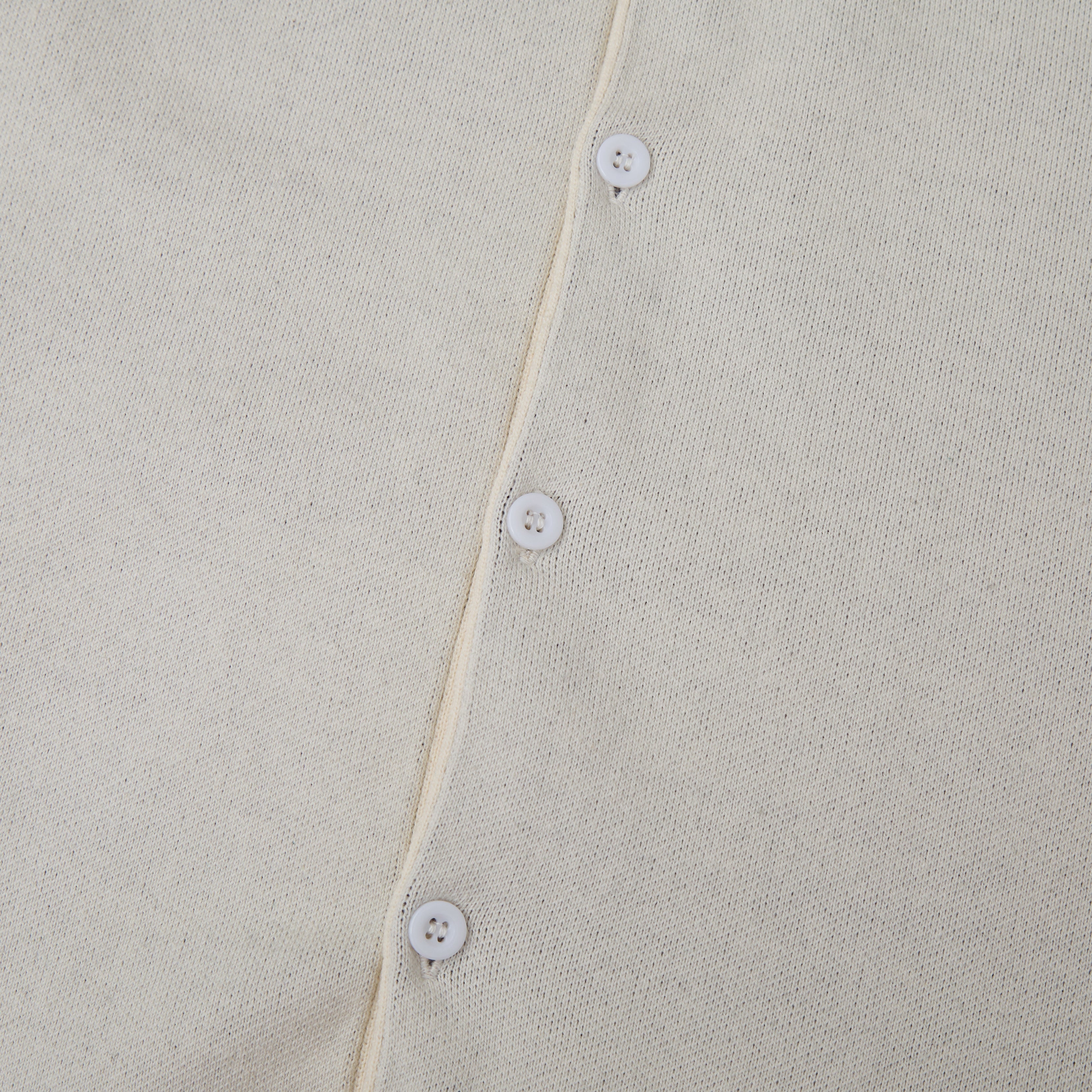 Checkered Jacquard Shirt - Cream