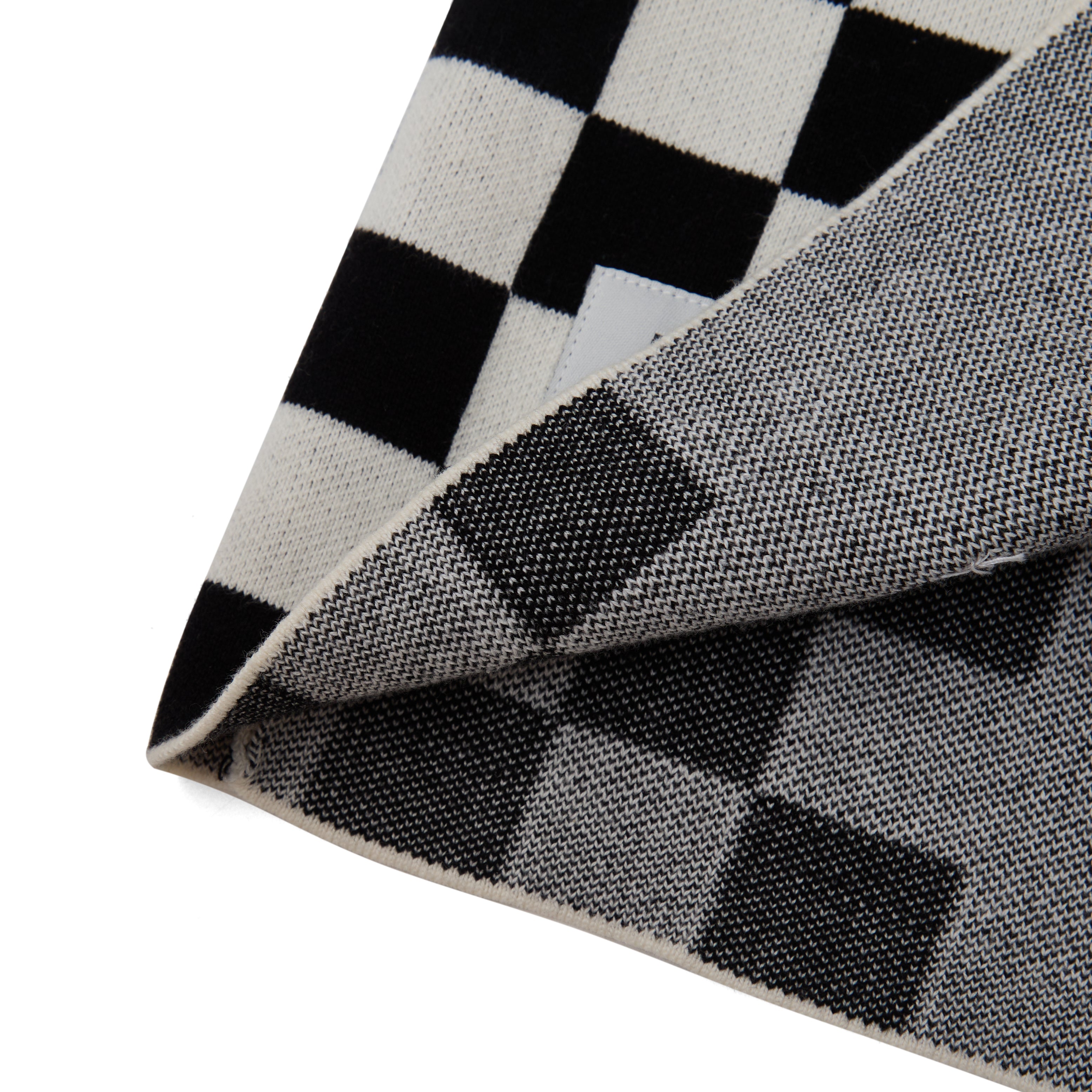 Checkered Jacquard Shirt - Cream