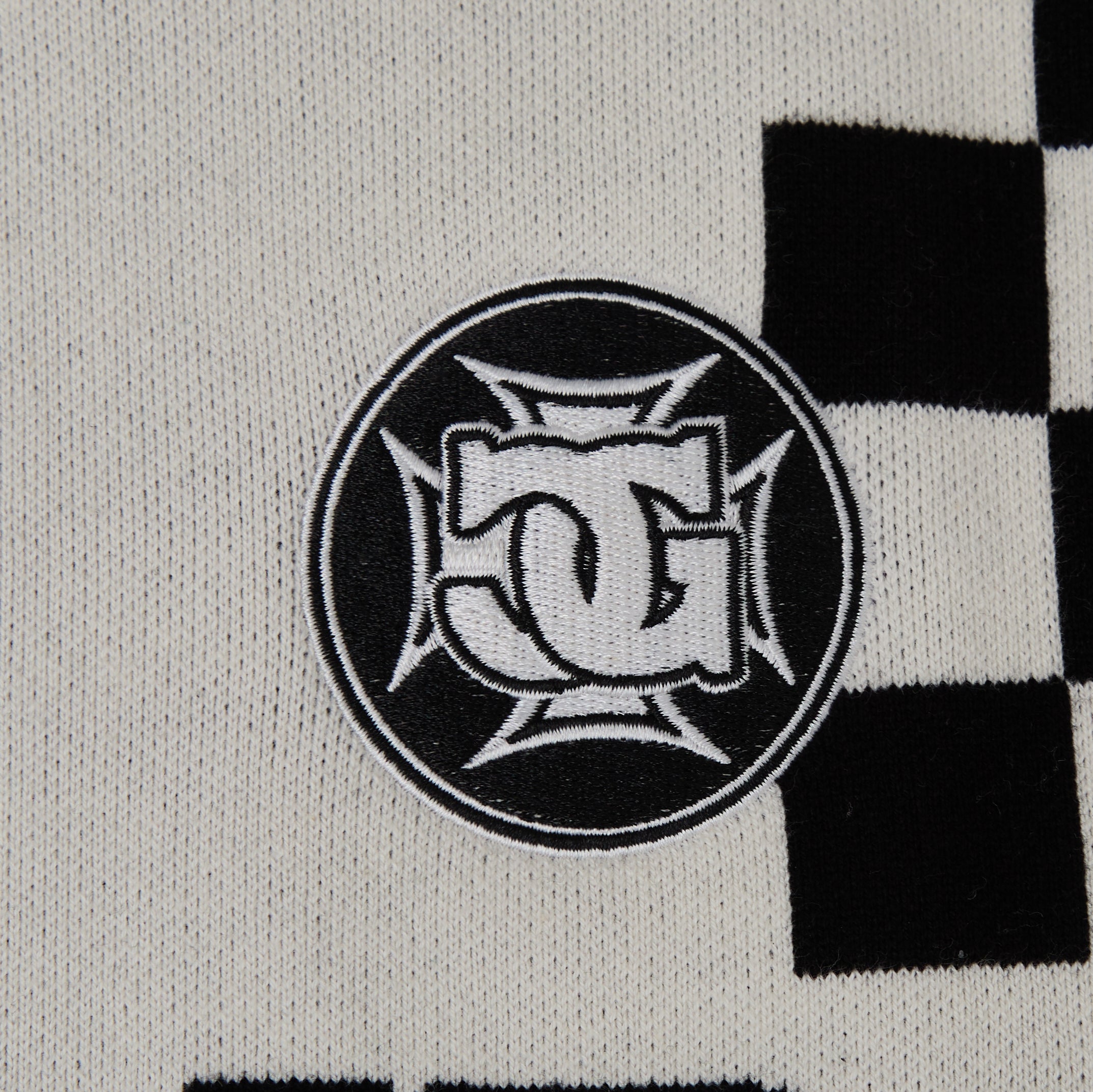 Checkered Jacquard Shirt - Cream