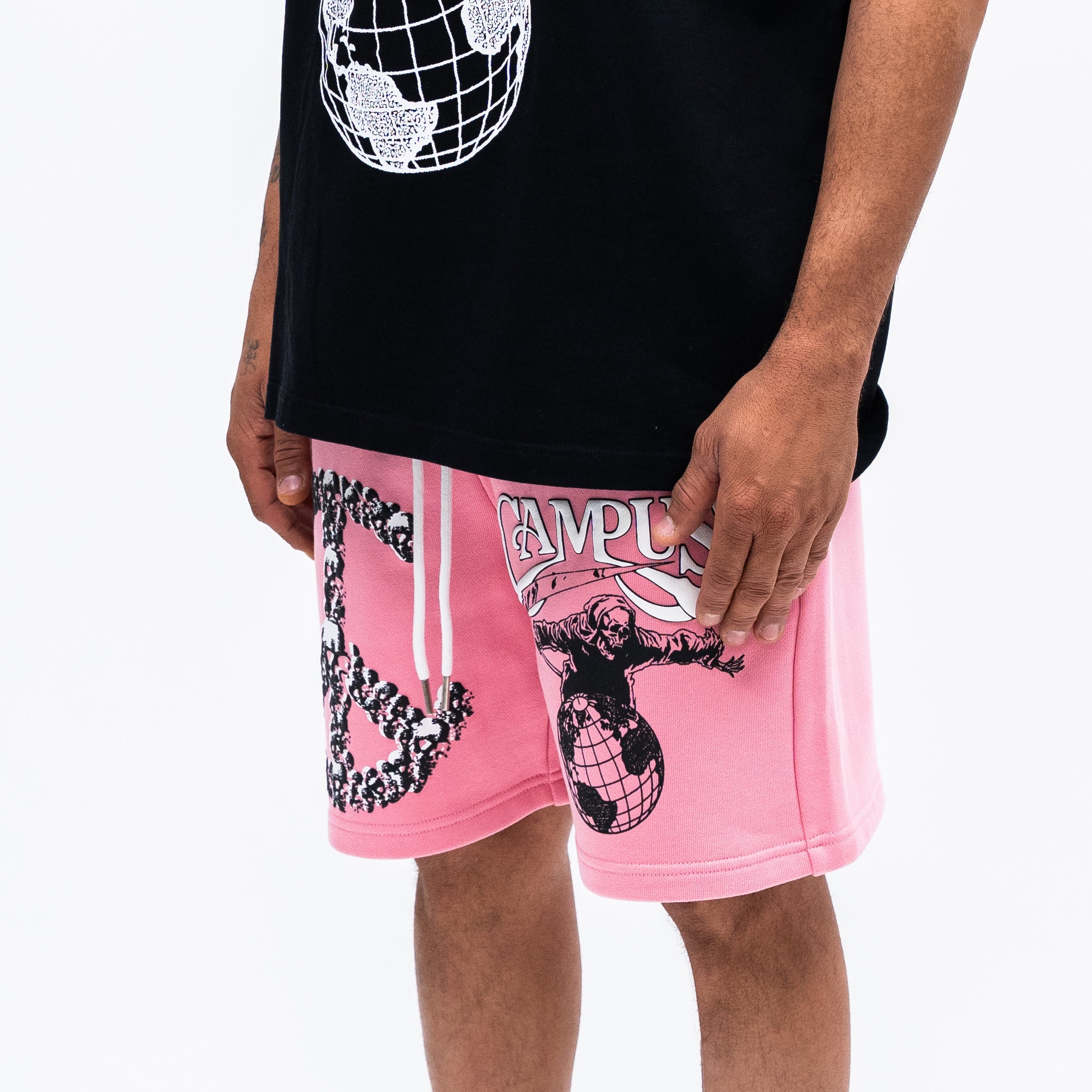 Reaper Sweat Shorts - Pink