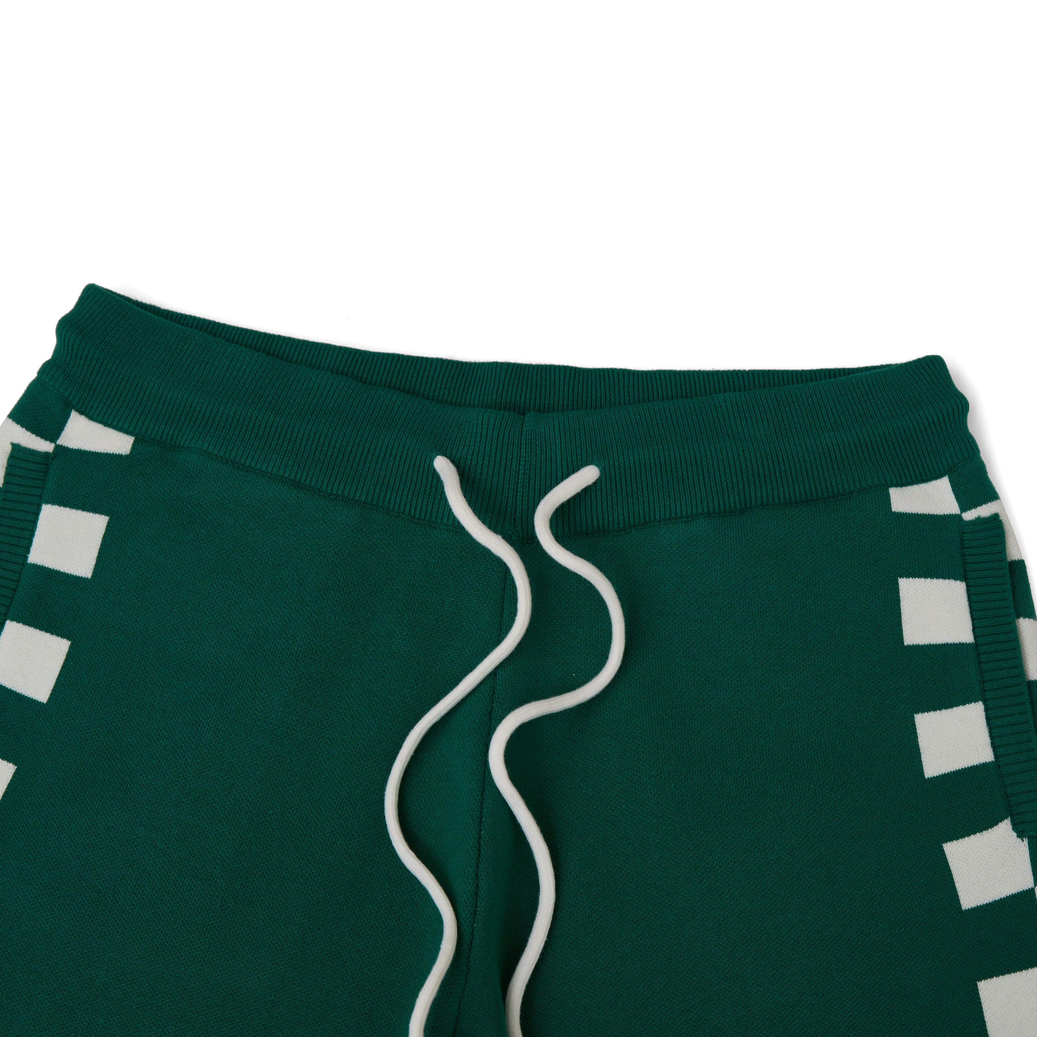 Checkered Jacquard Short - Green