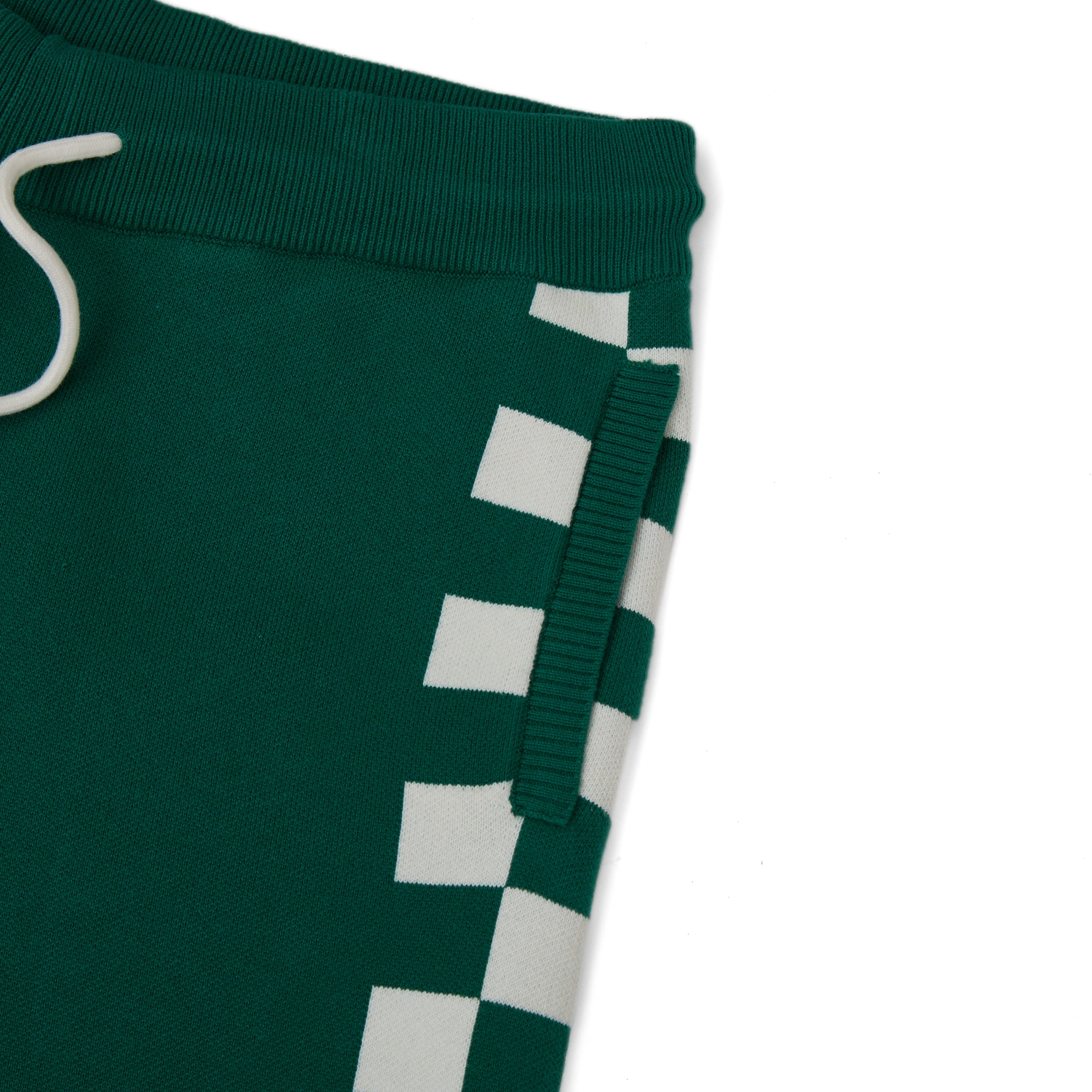 Checkered Jacquard Short - Green