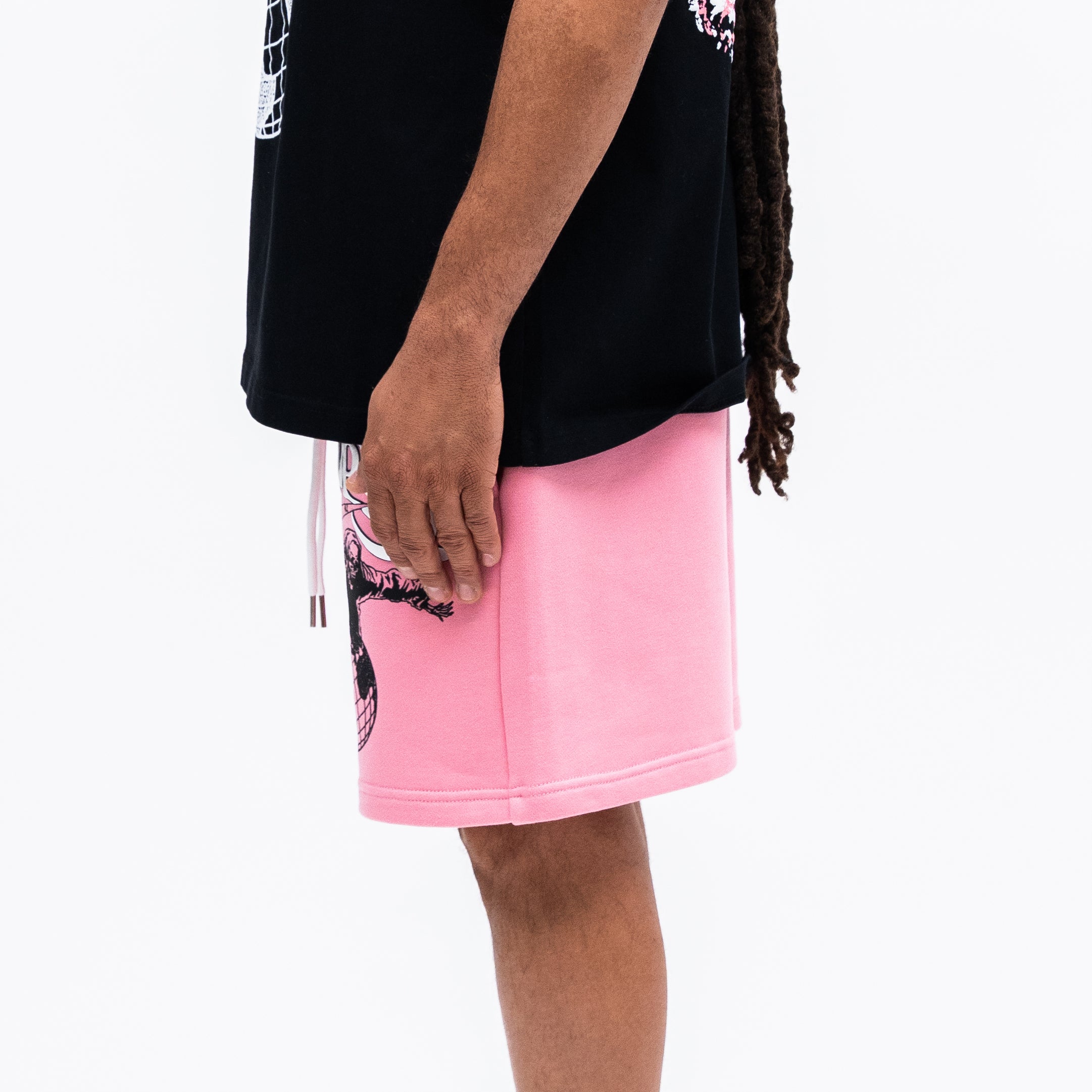 Reaper Sweat Shorts - Pink