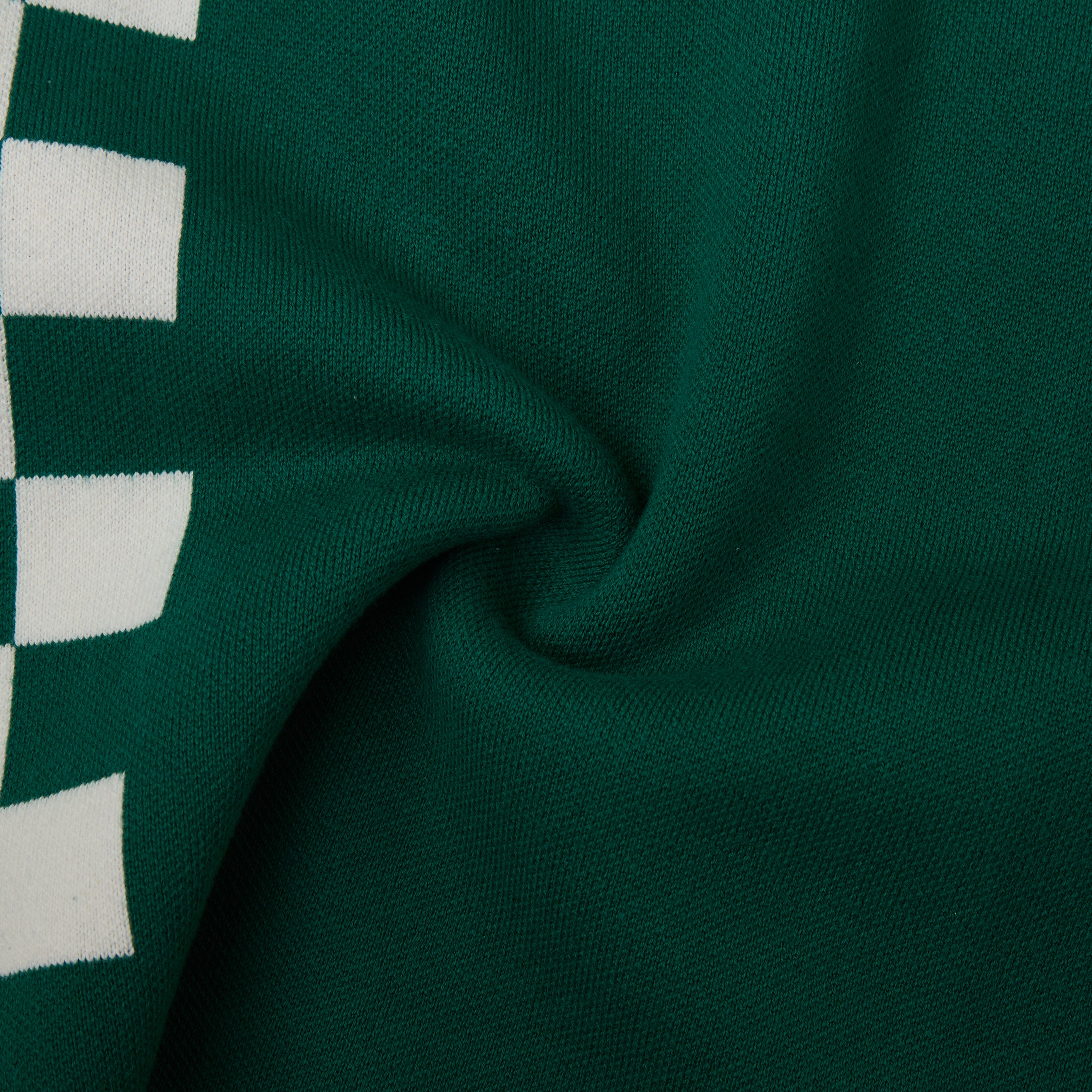 Checkered Jacquard Shirt - Green