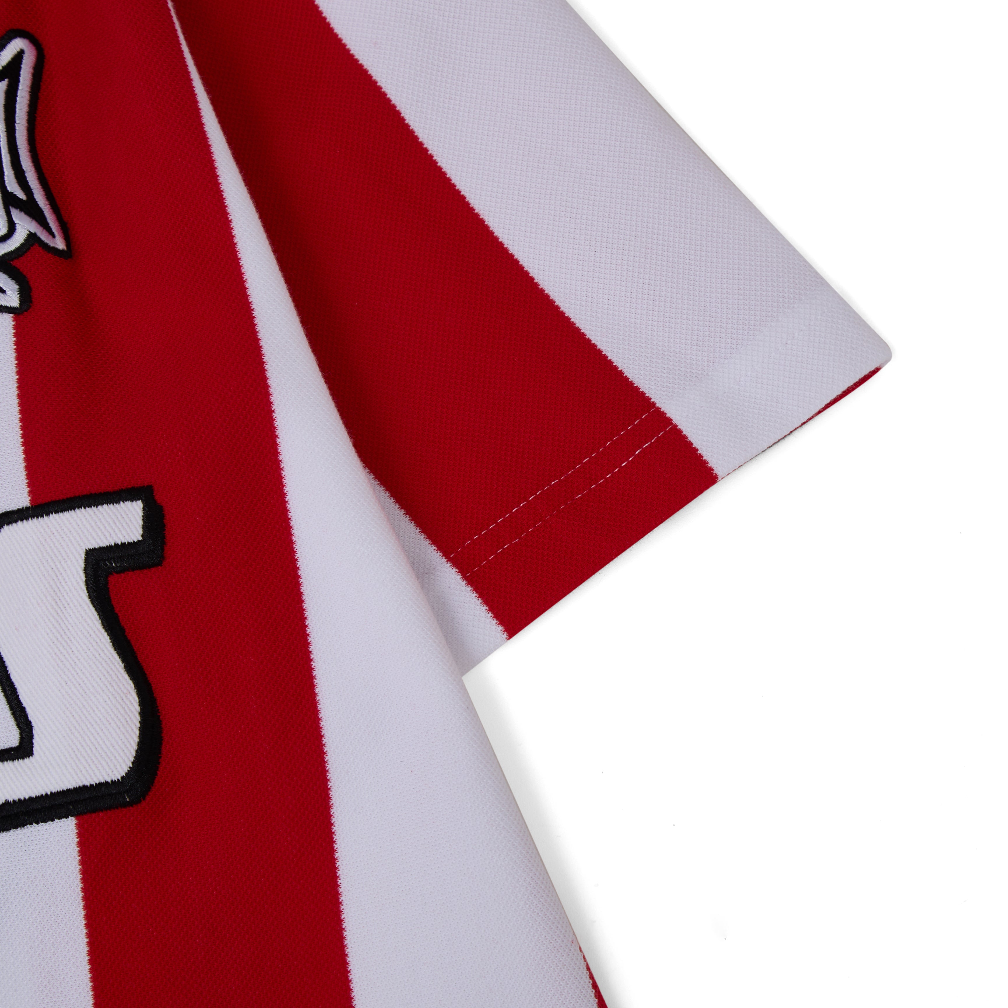 Striped SS Polo - Red