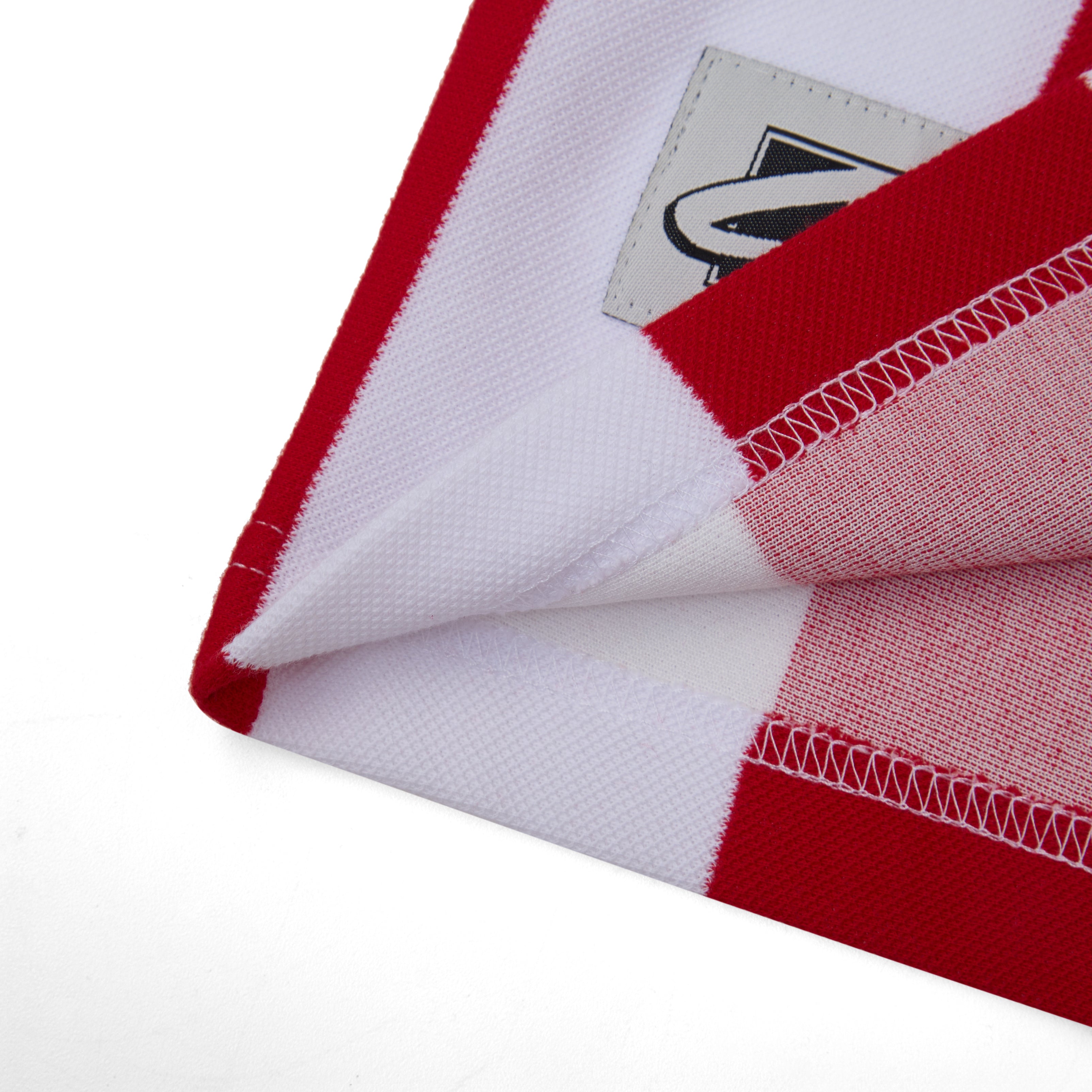 Striped SS Polo - Red