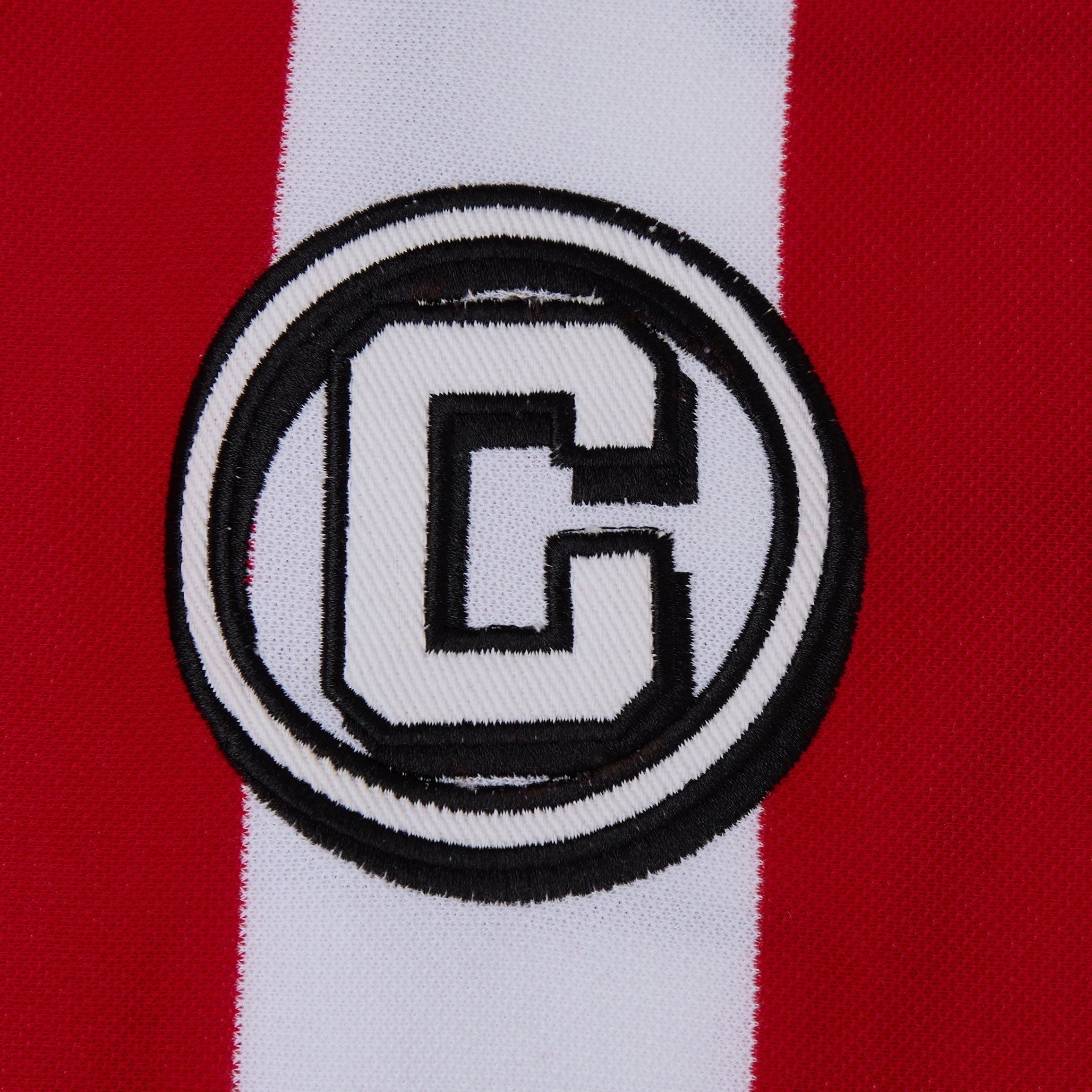 Striped SS Polo - Red