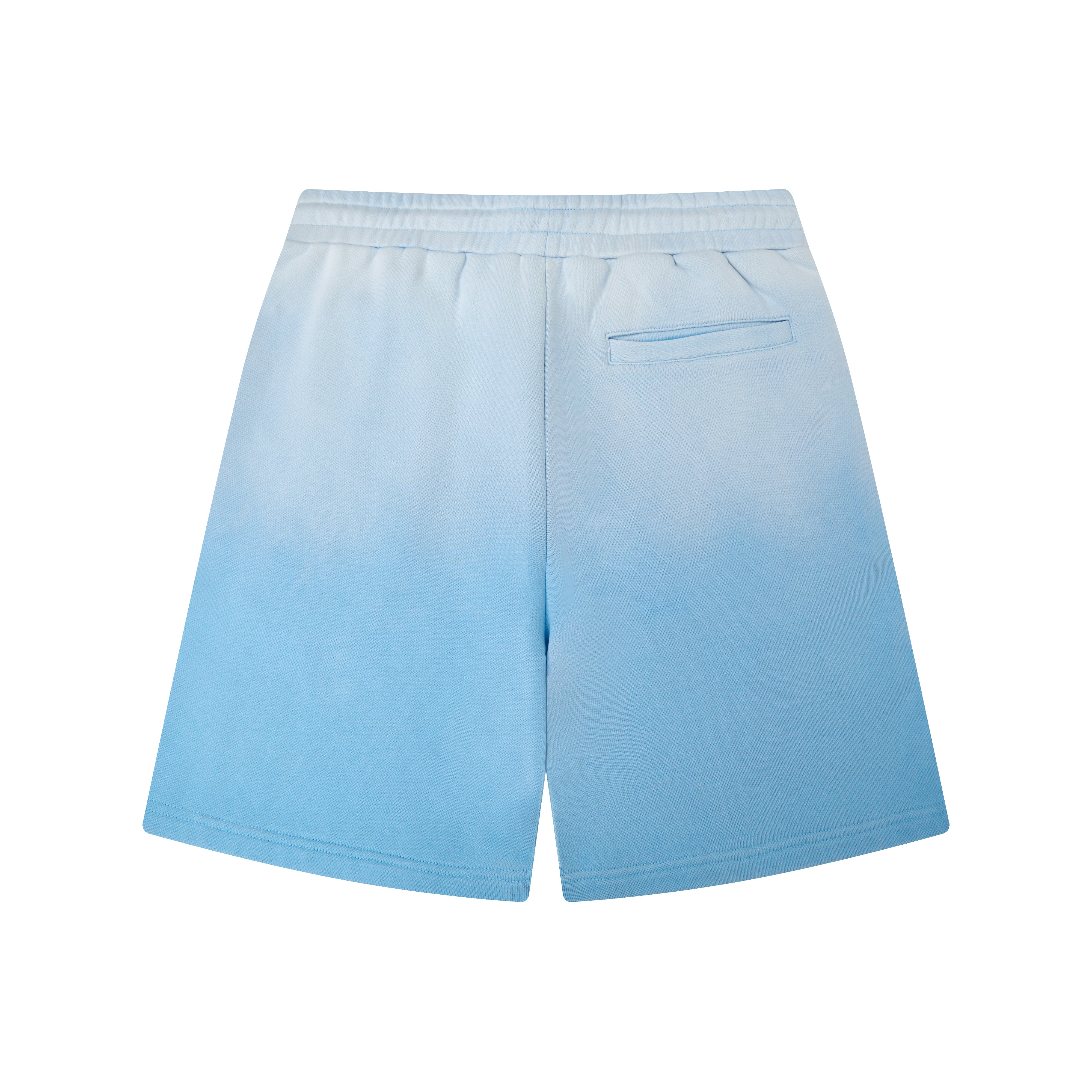Metallic Terry Shorts - Sun Fade Light Blue