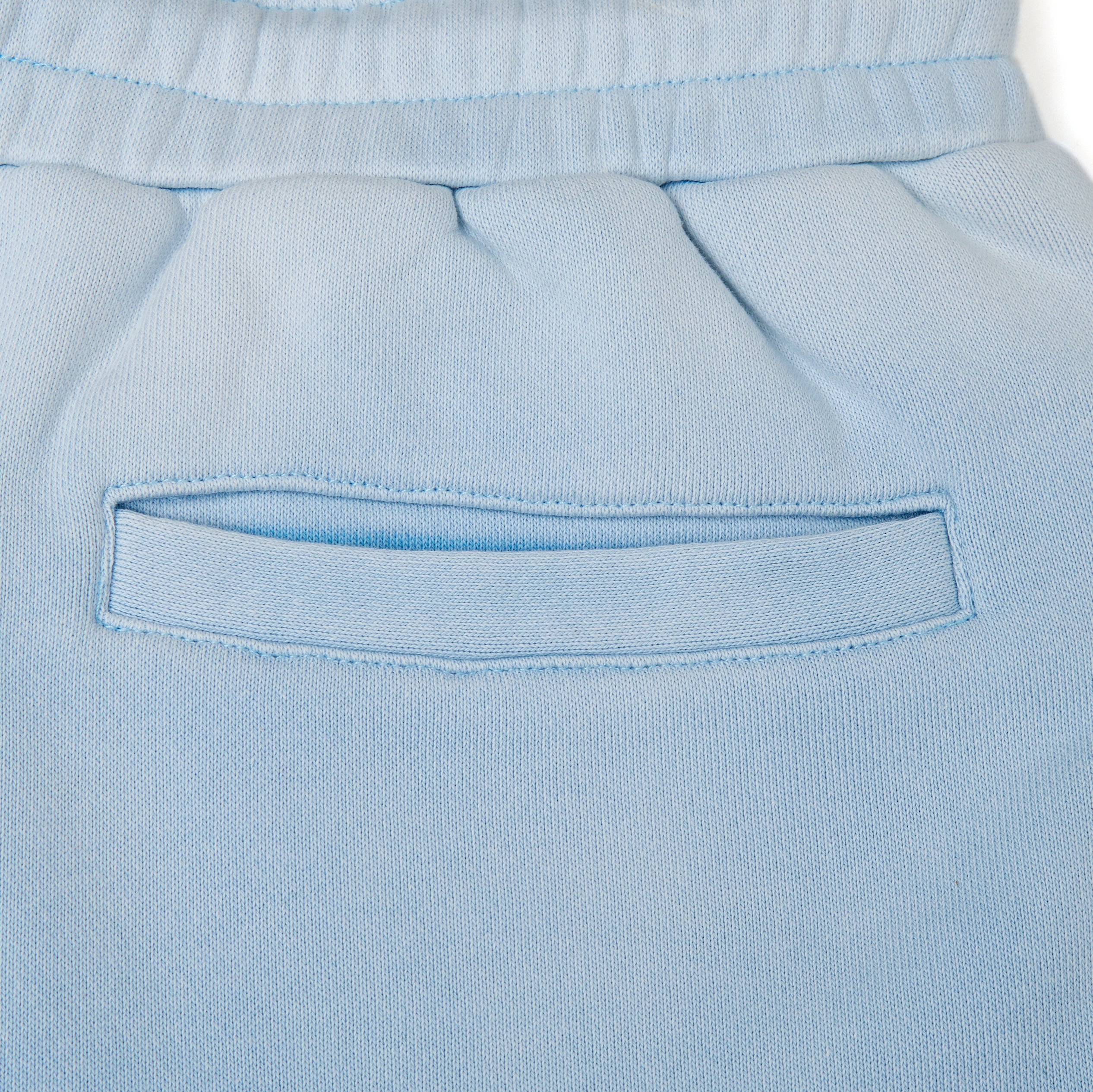 Metallic Terry Shorts - Sun Fade Light Blue