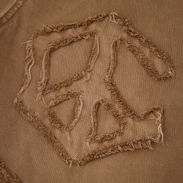 Truce Denim Jorts - Brown