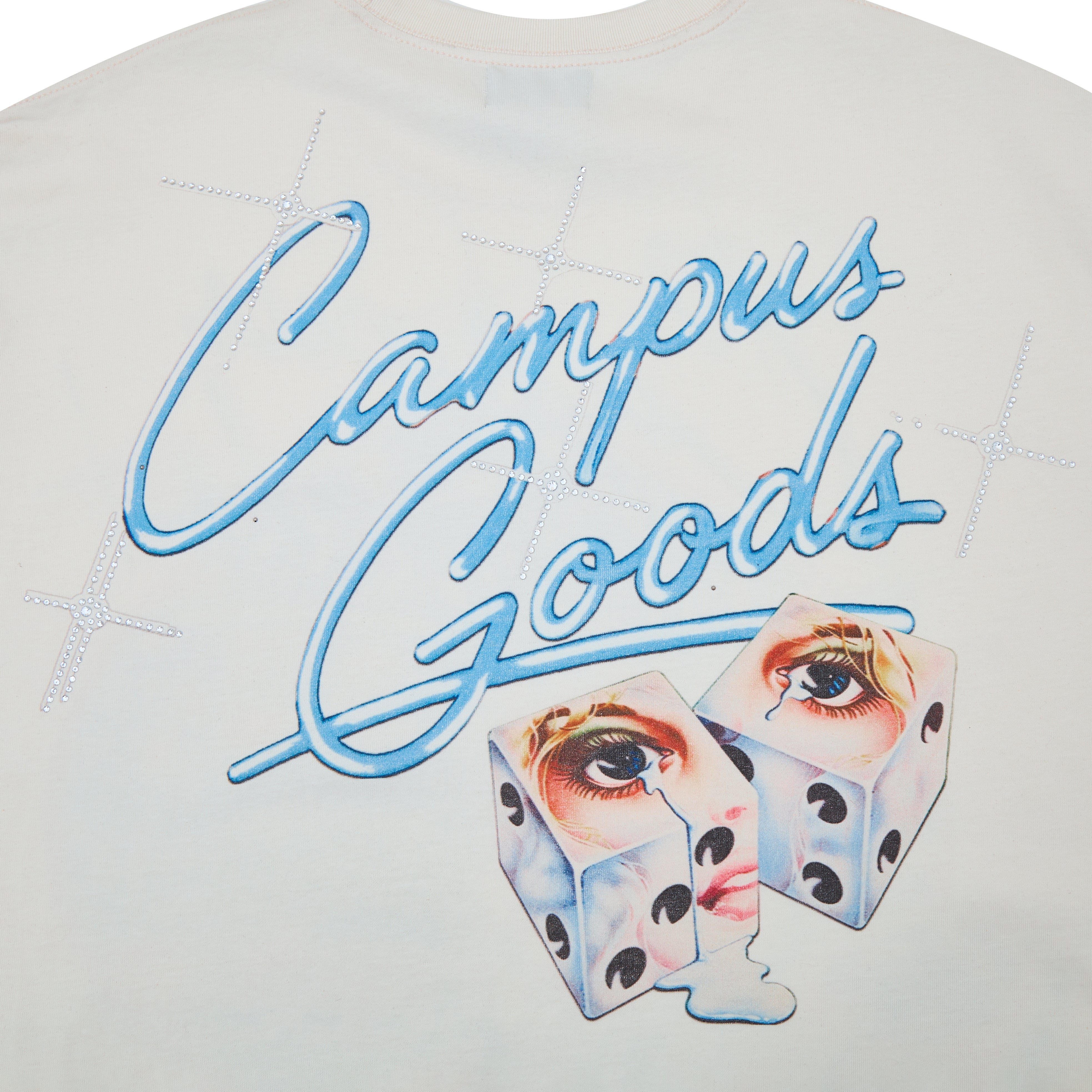 Midnight Standard Tee - Cream – Campus Goods LA