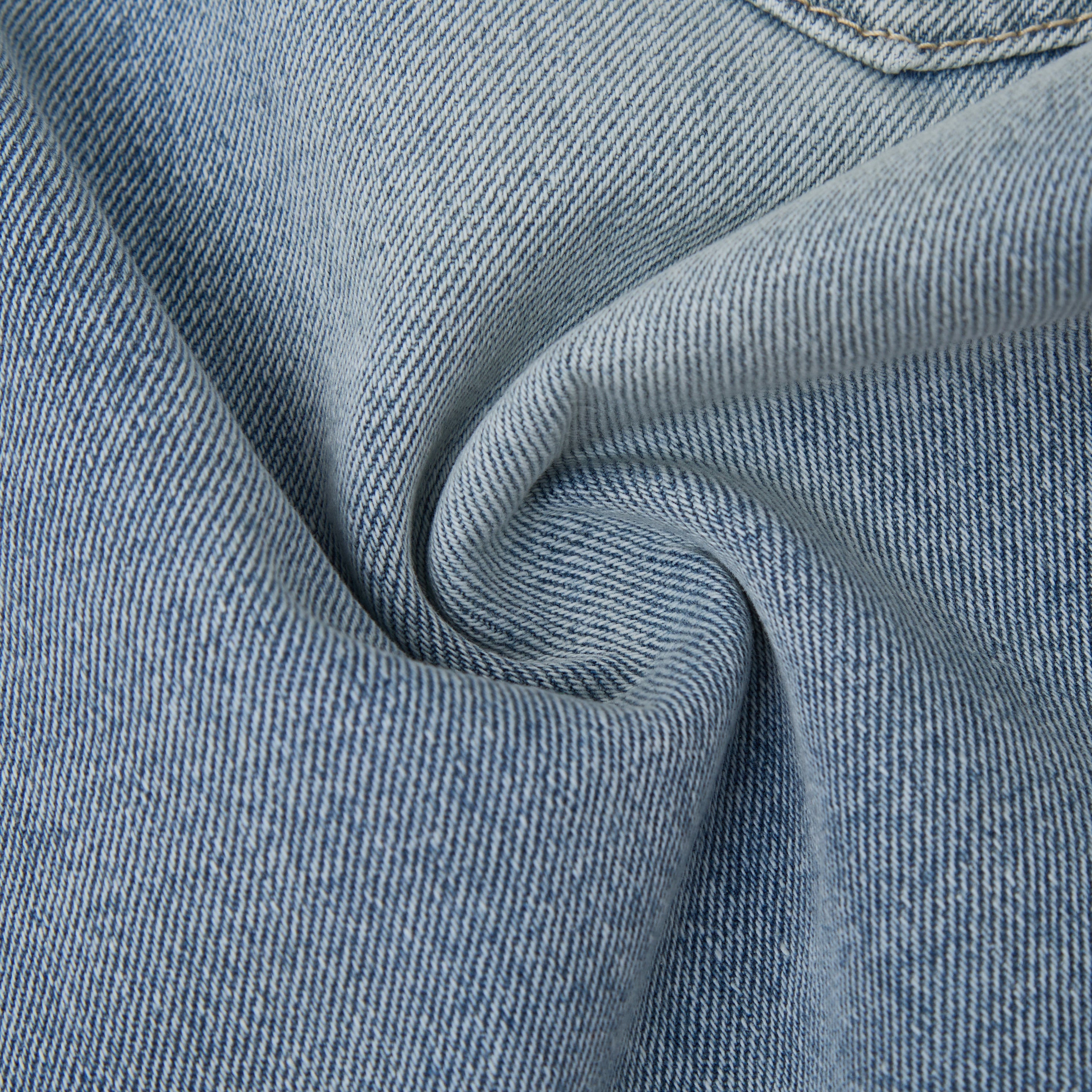 Applique Denim Short - Blue