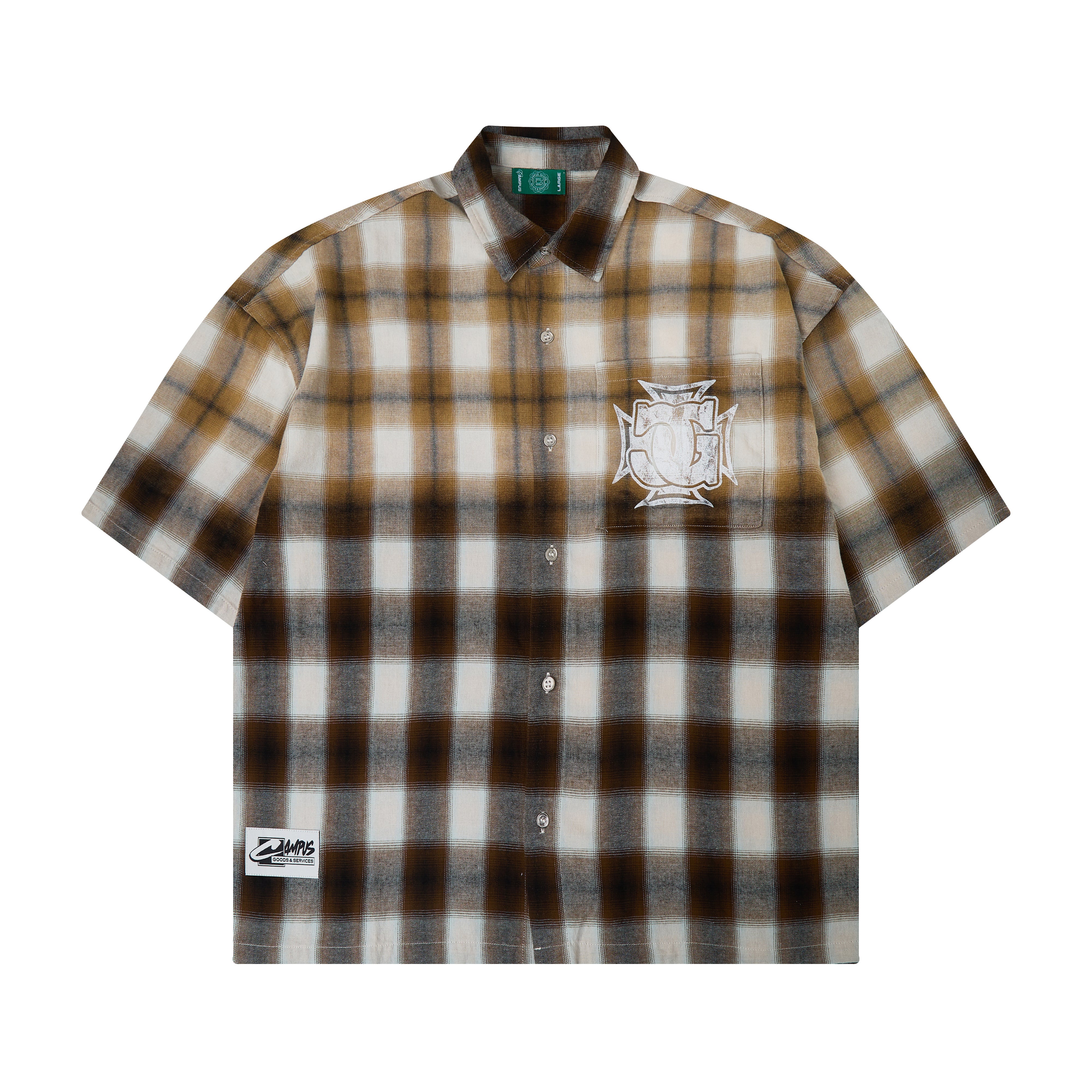 Sun Fade Flannel - Black