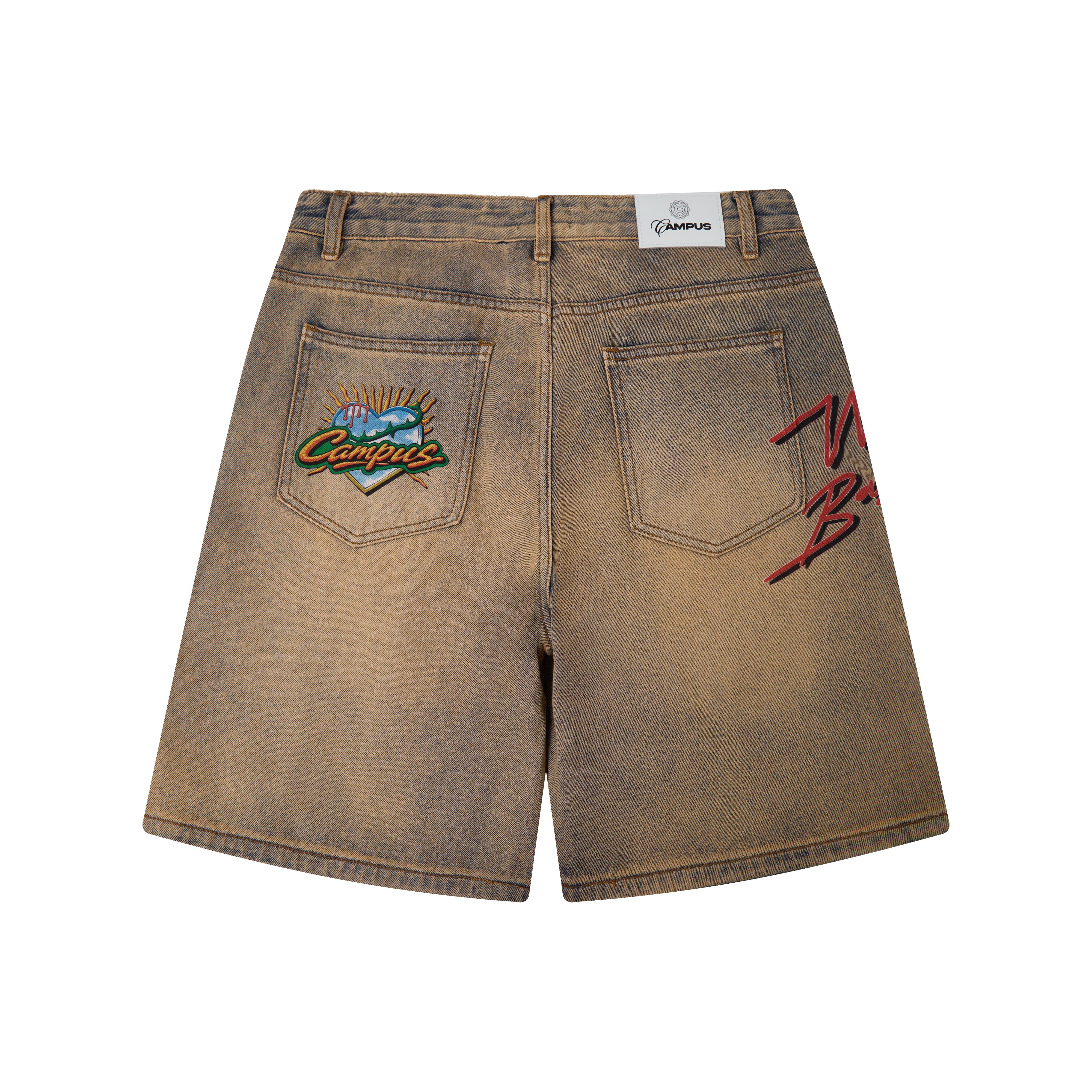 Friday Denim Jort - Brown
