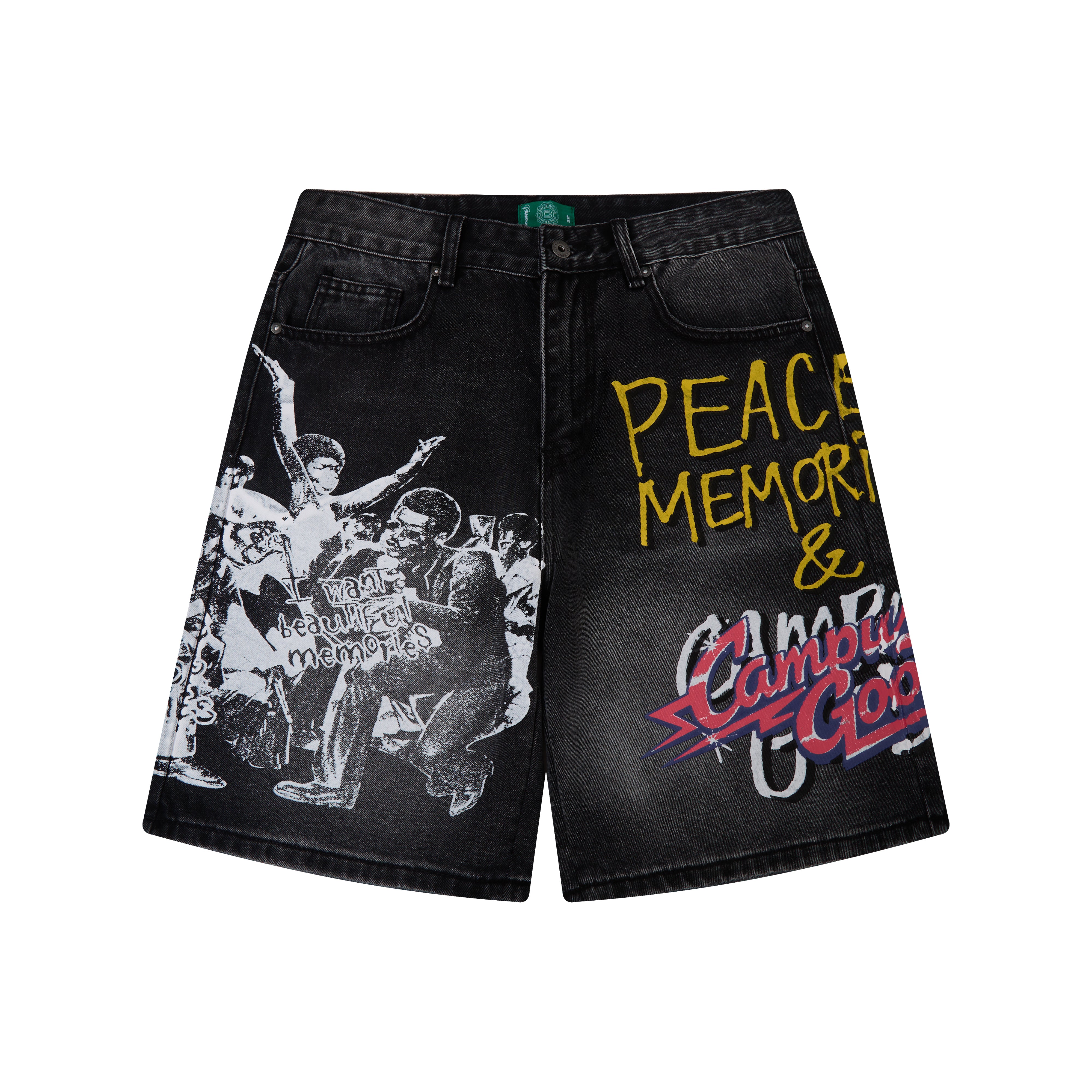 Memories Denim Jort - Black