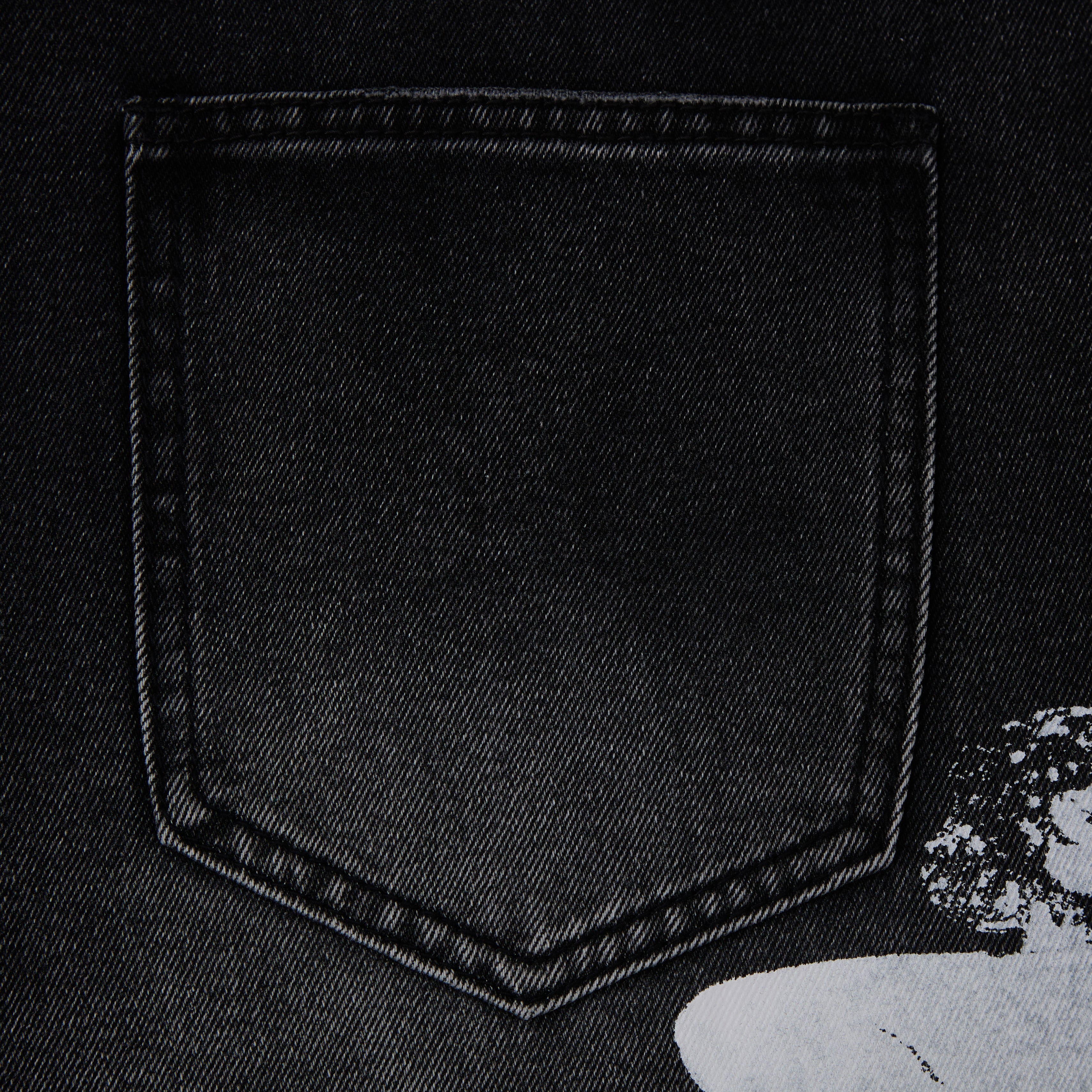 Memories Denim Jort - Black