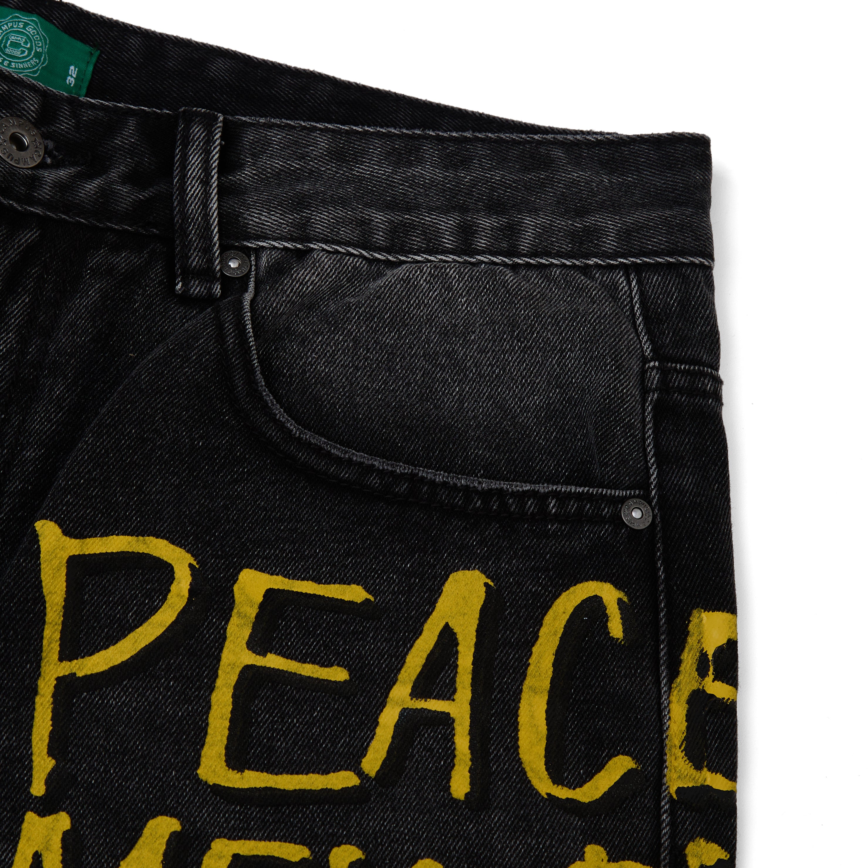 Memories Denim Jort - Black