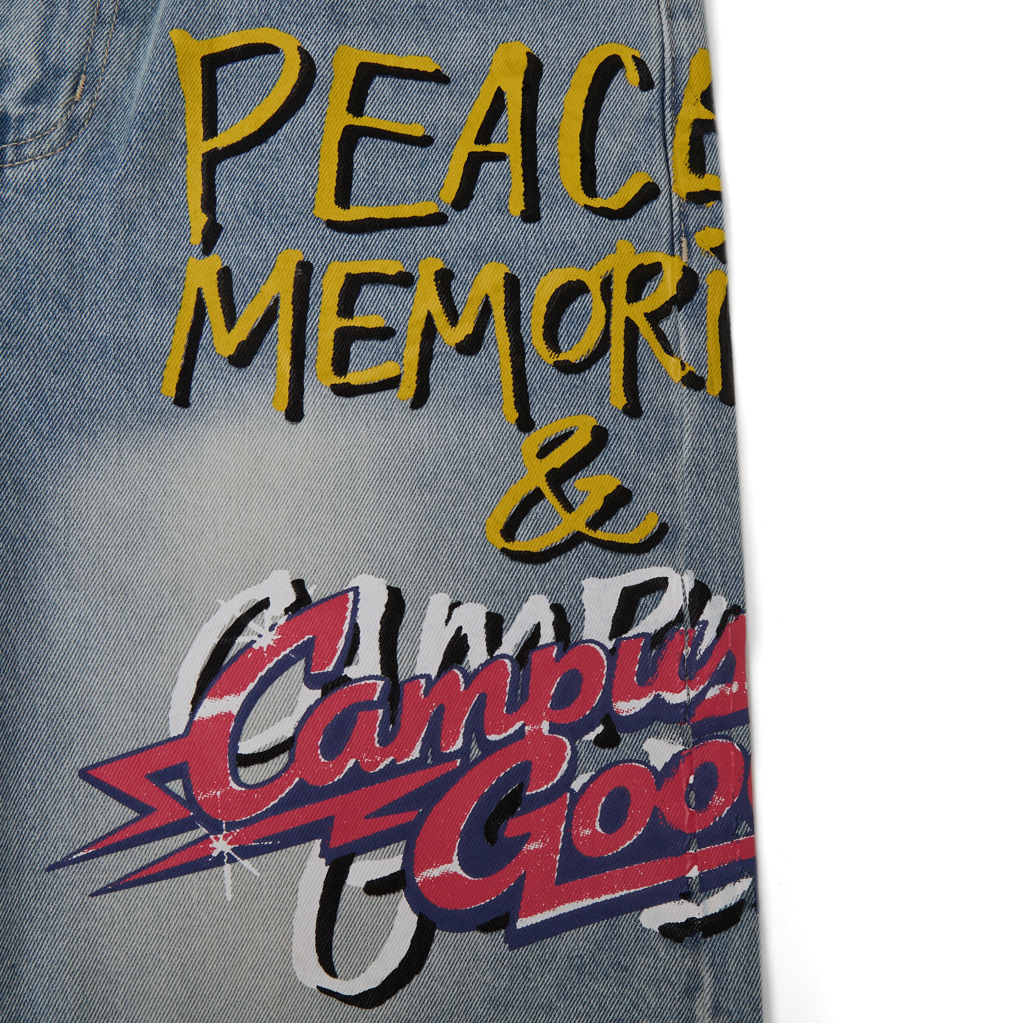 Memories Denim Jort - Blue
