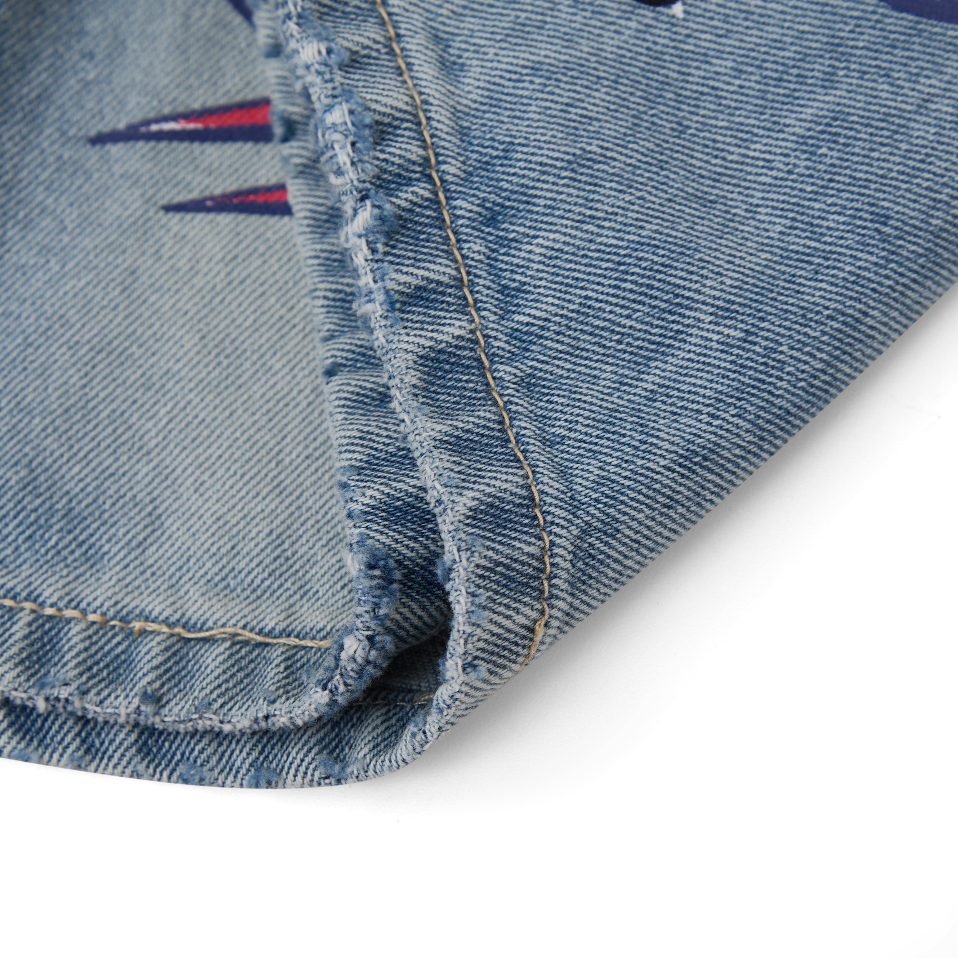 Memories Denim Jort - Blue