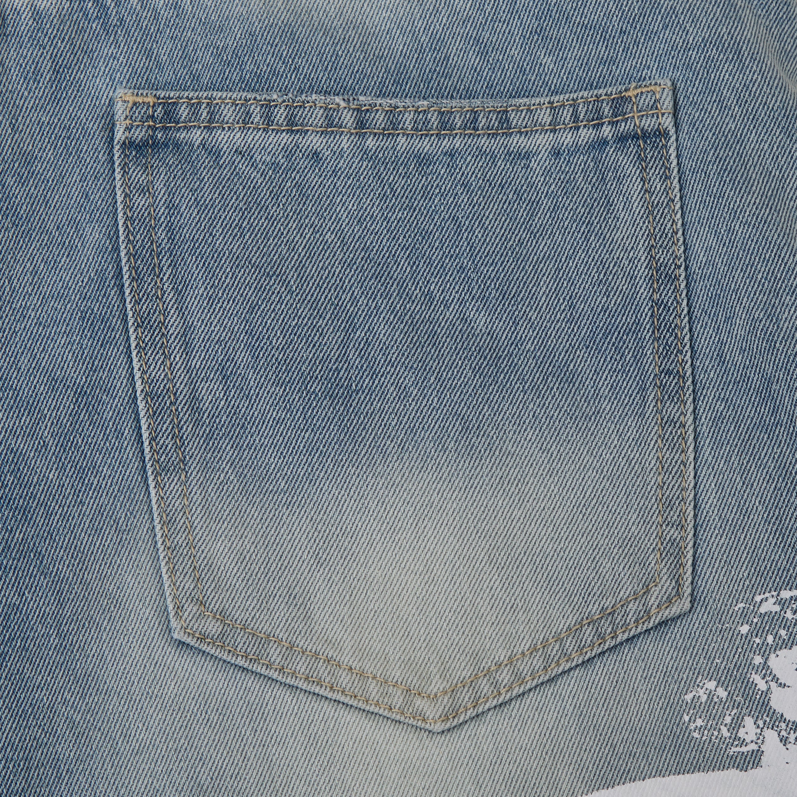 Memories Denim Jort - Blue