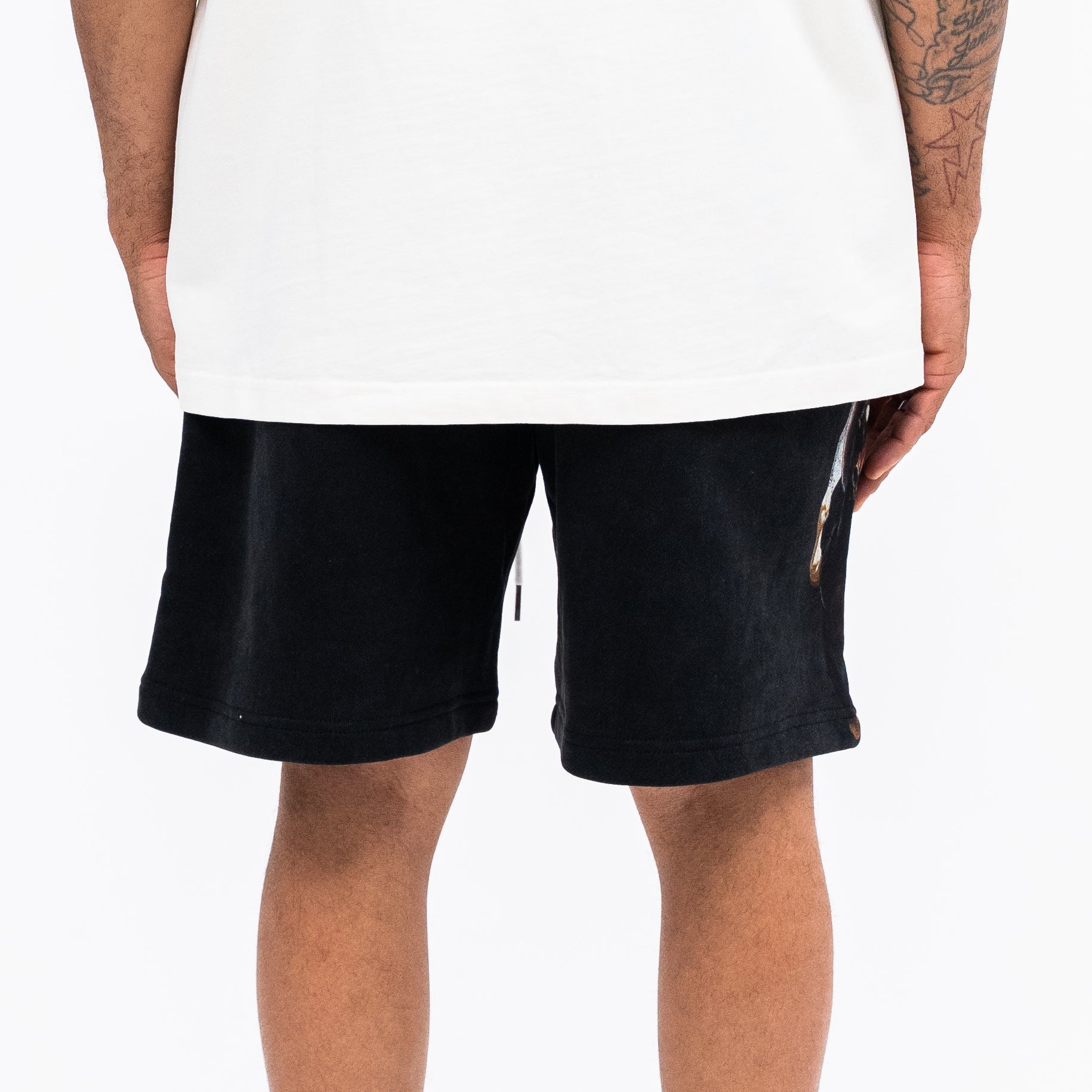 Ghost Rider Sweat Shorts - Black