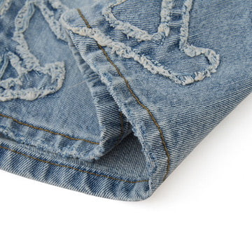Truce Denim Jorts - Blue