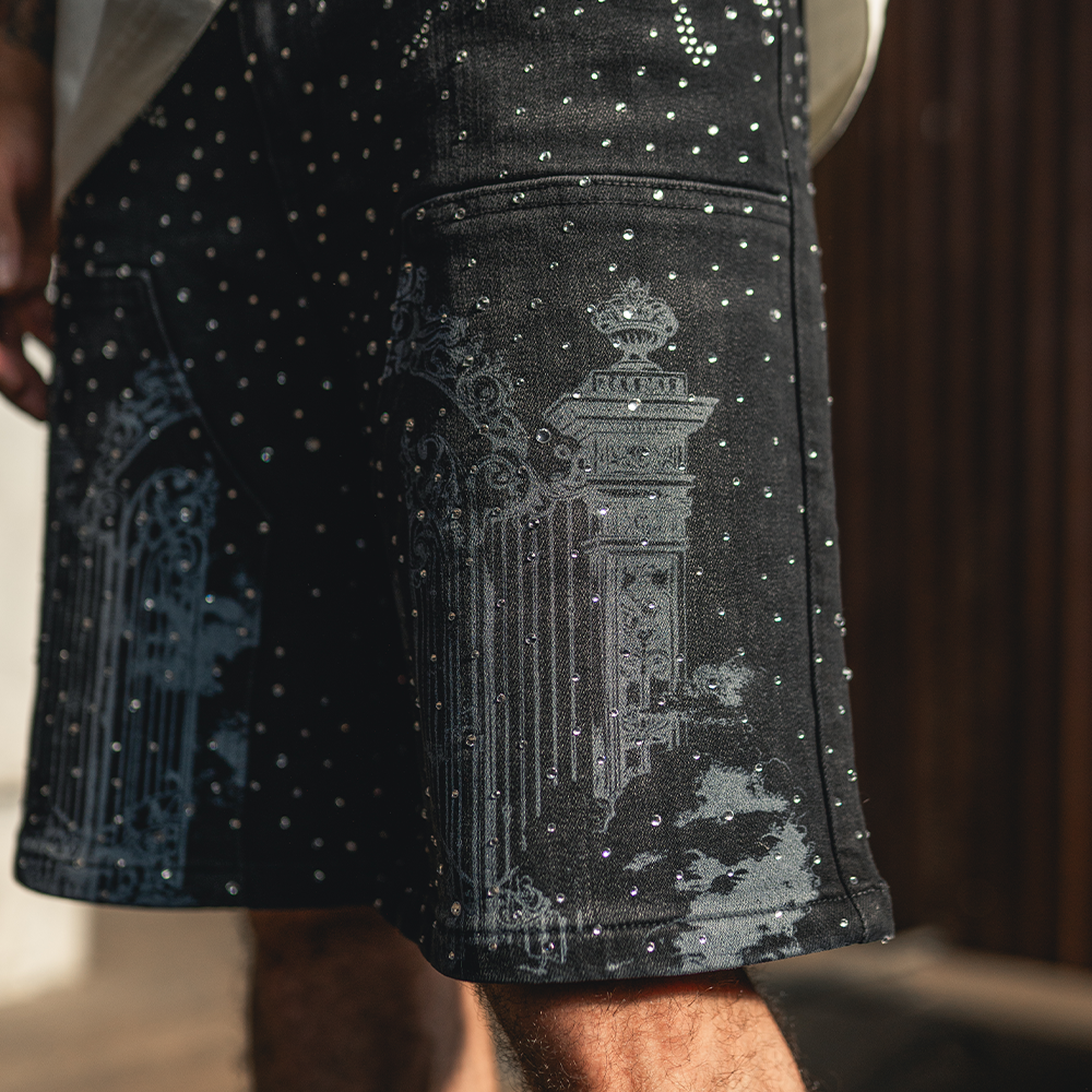 Kingdom Jorts (Black Wash)