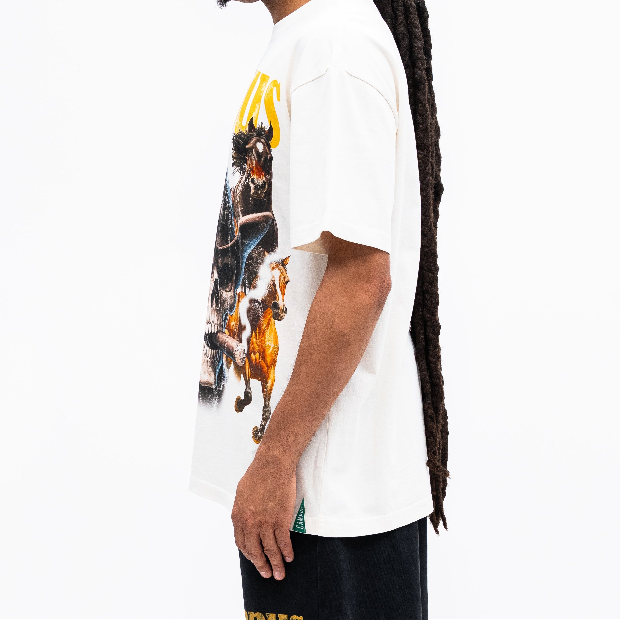 Ghost Rider Tee - Cream