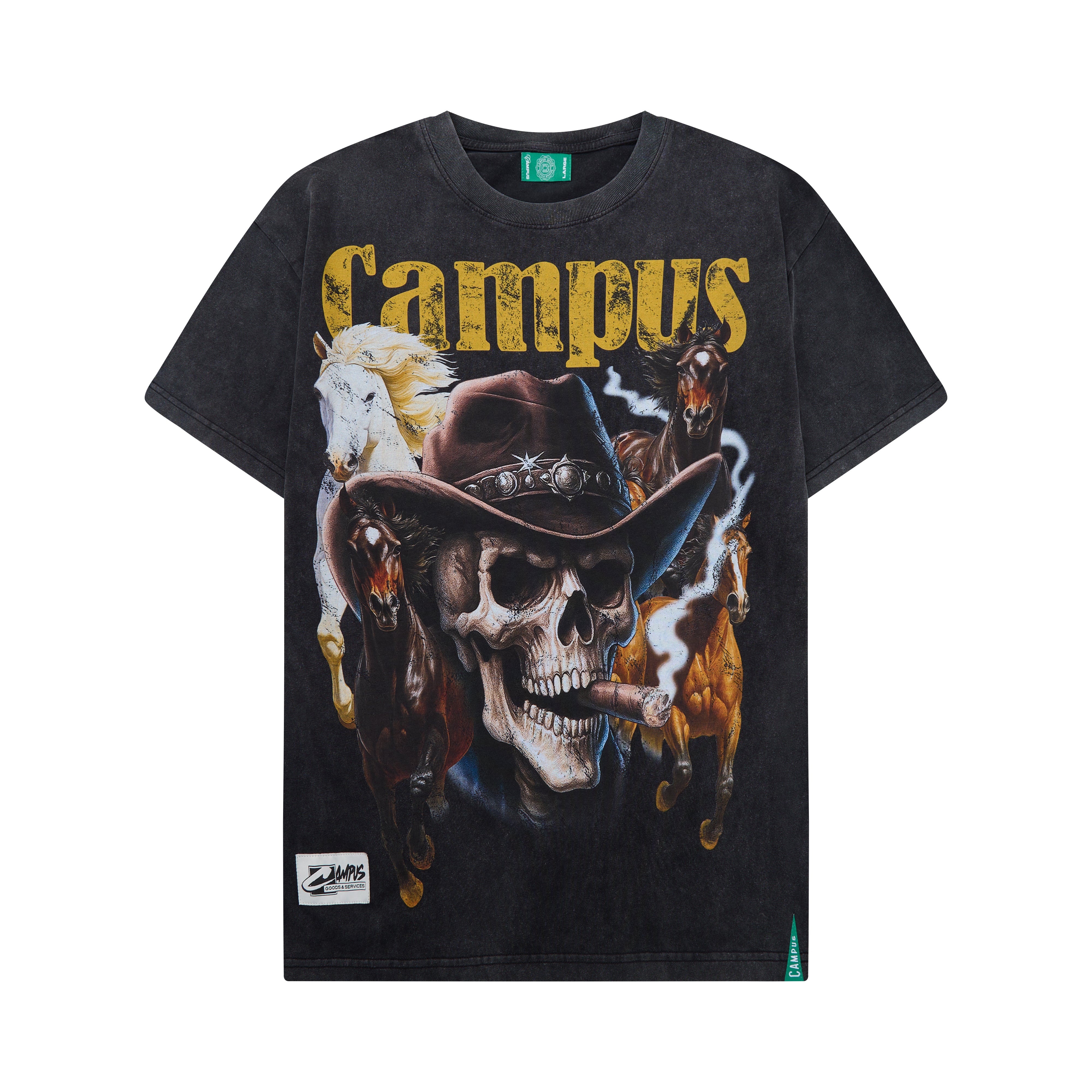 Ghost Rider Tee - Vintage Black
