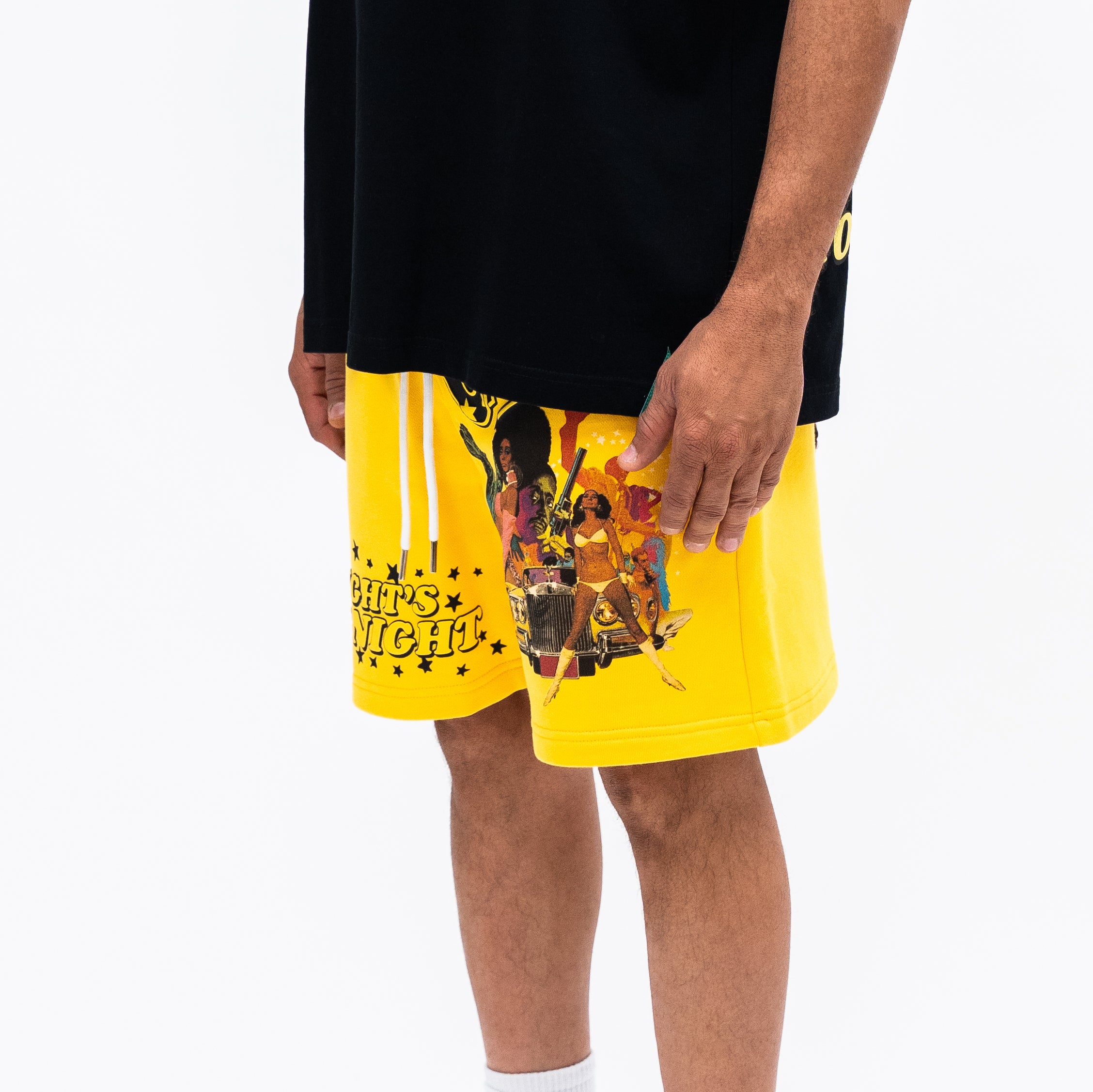 Good Company Sweat Shorts - Yellow