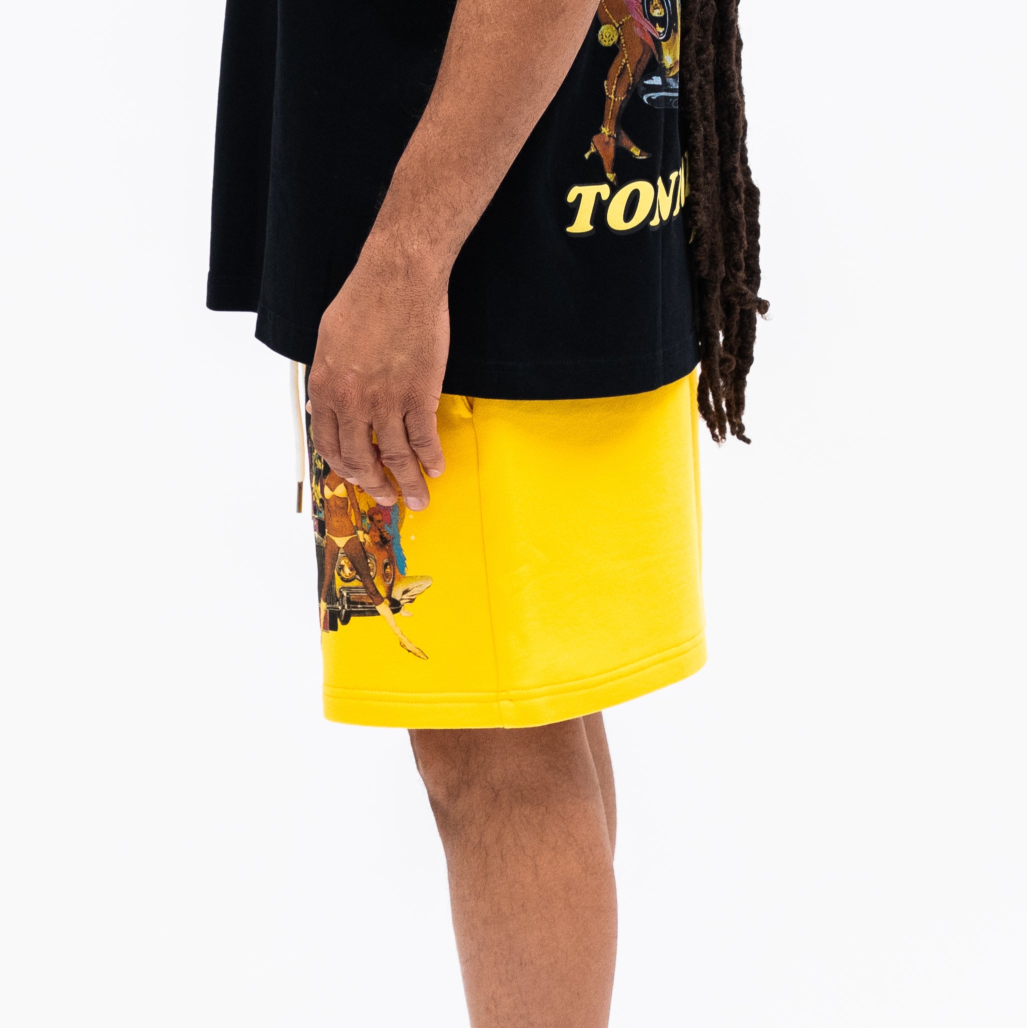 Good Company Sweat Shorts - Yellow
