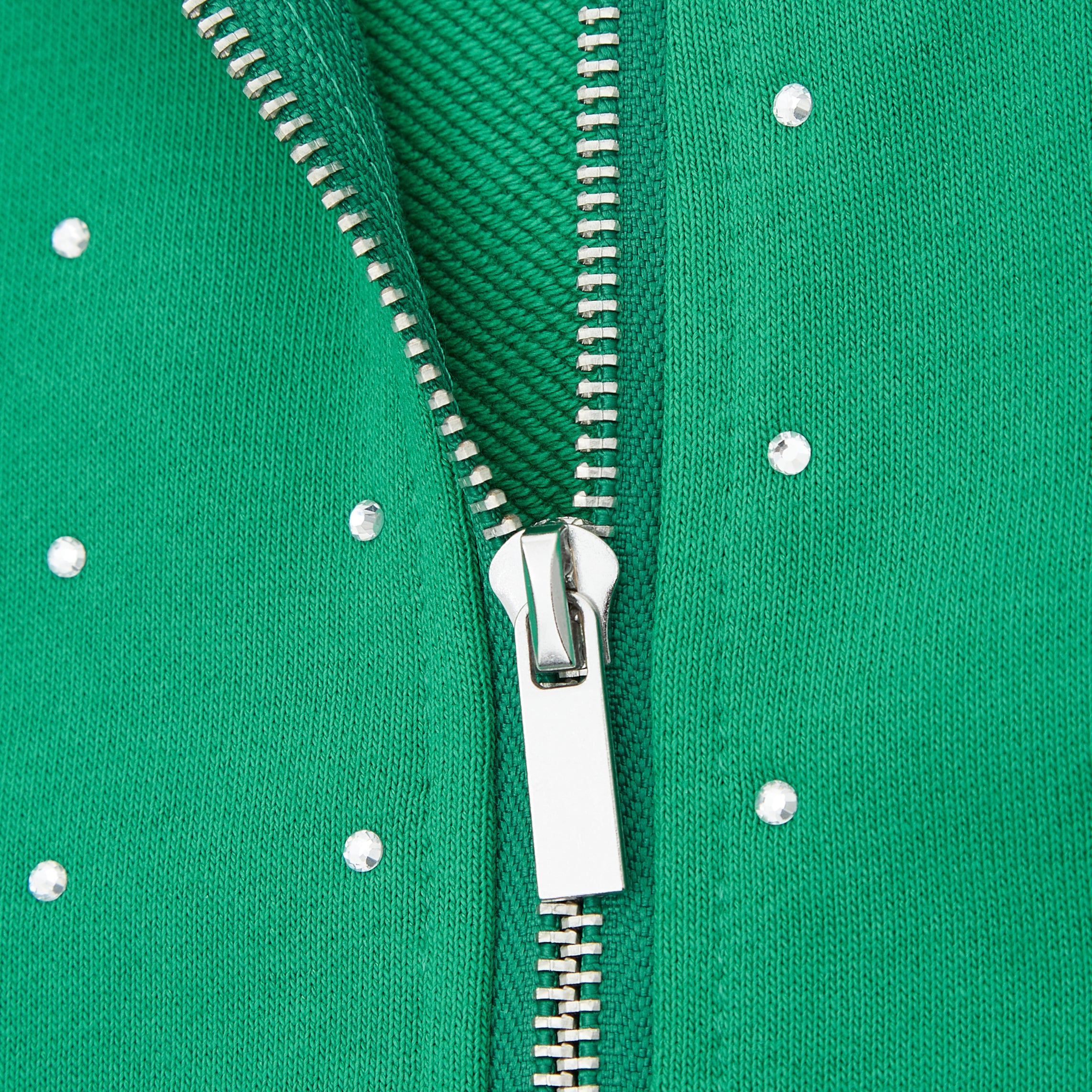 Louvre Zip Up Hoodie (Sun Fade Wash Green)