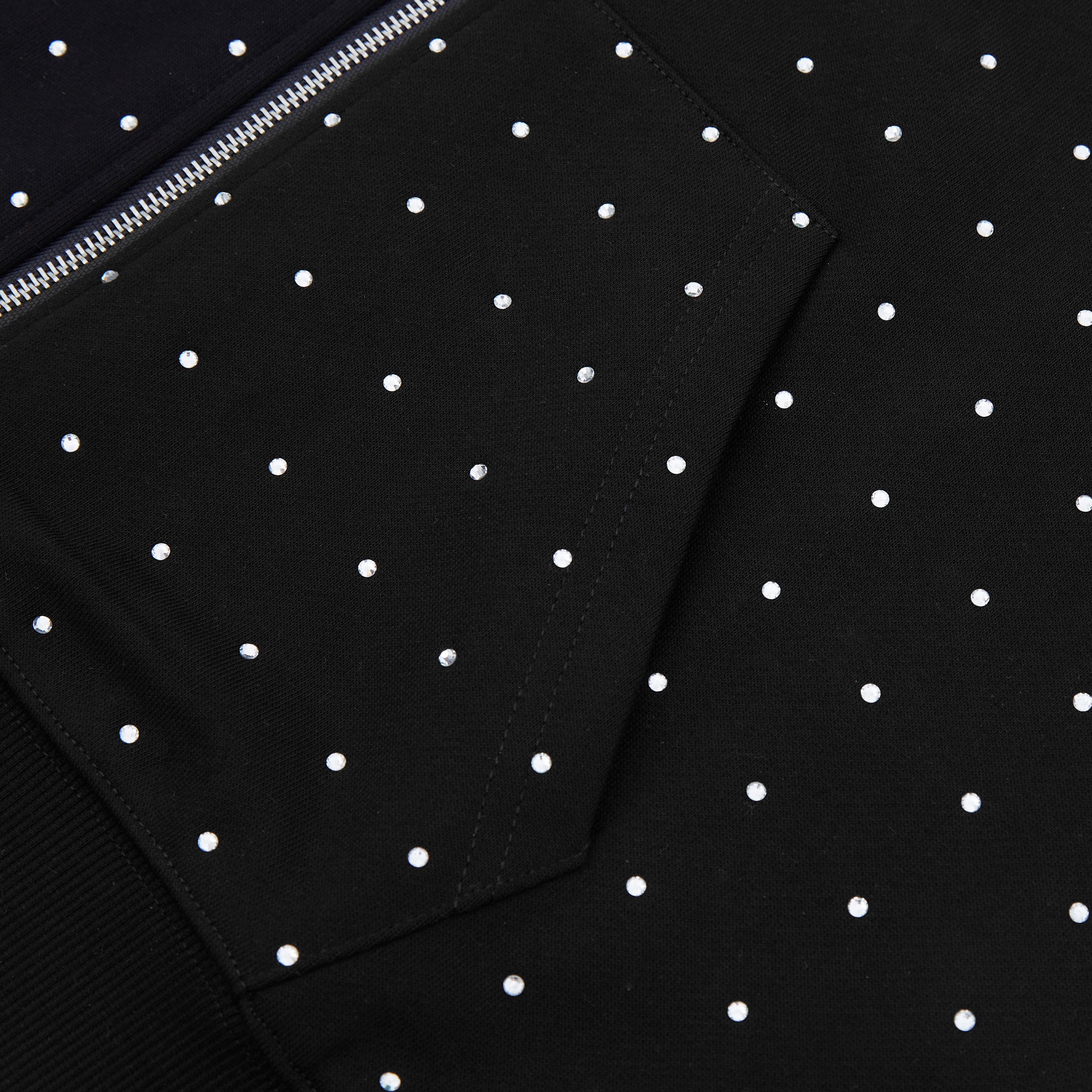 Louvre Zip Up Hoodie (Black)