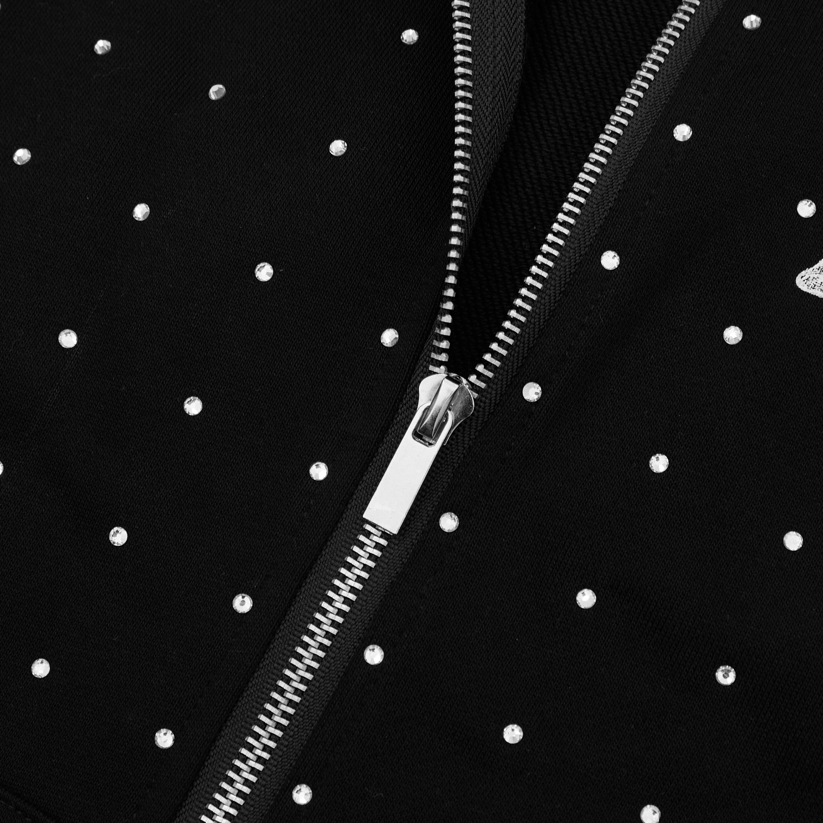 Louvre Zip Up Hoodie (Black)