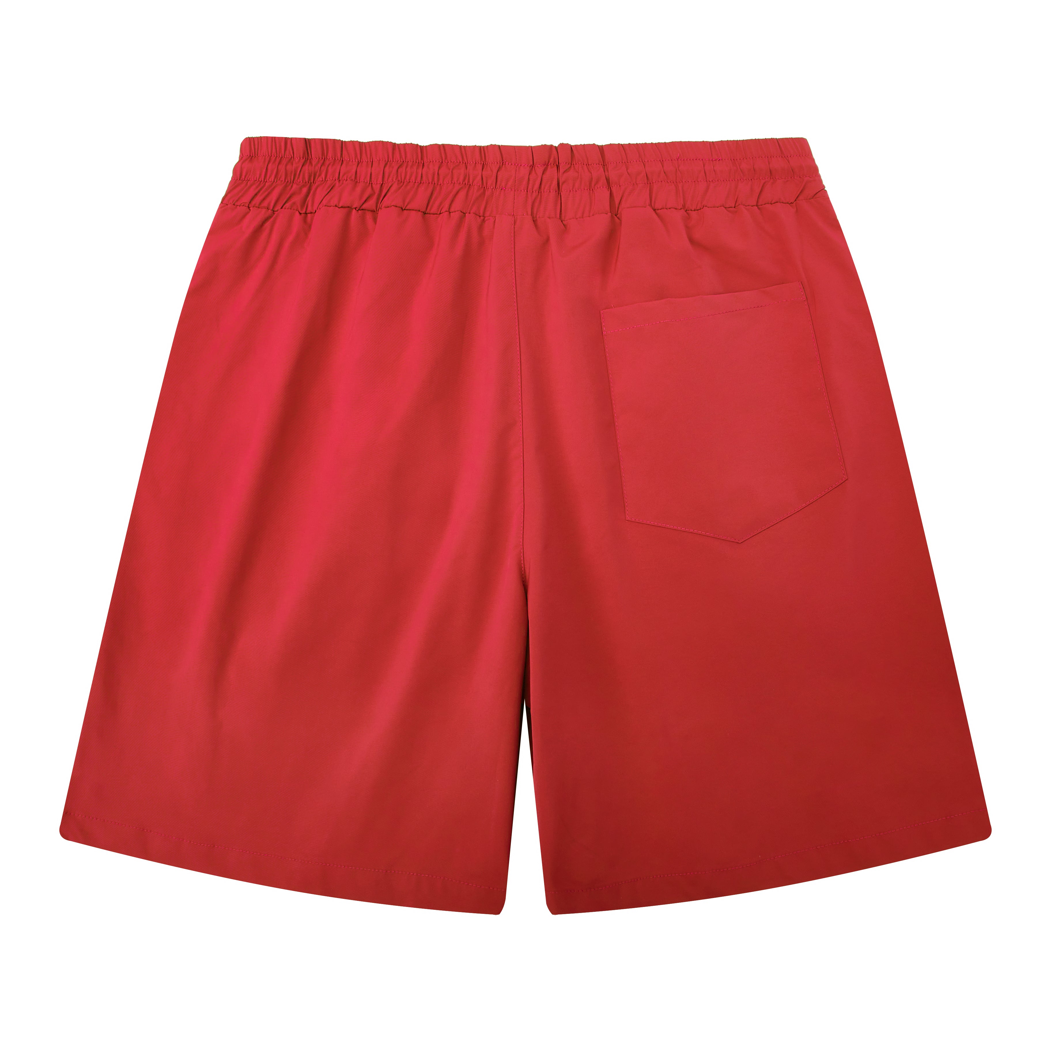 La Vida Nylon Shorts (Red)