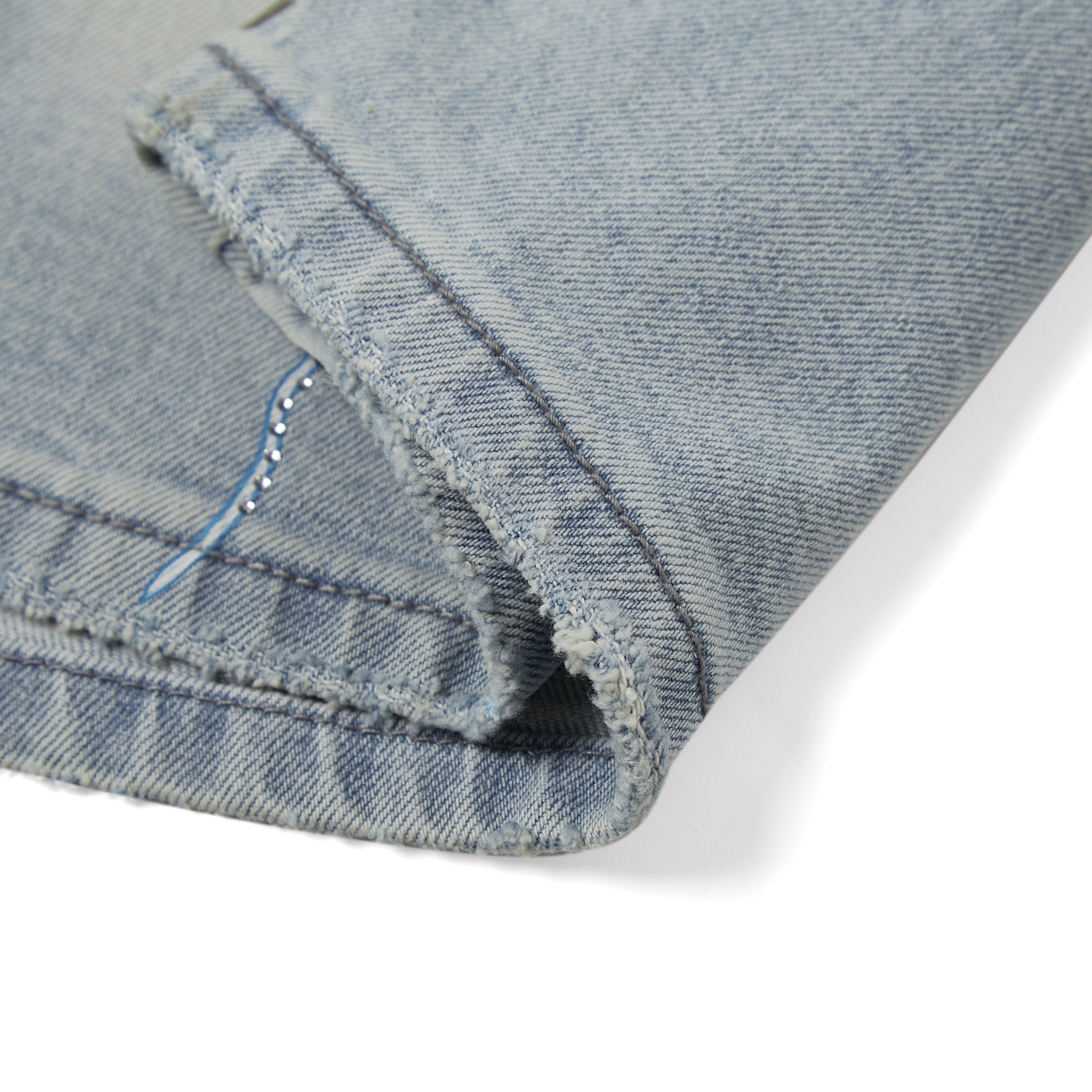 Electric Storm Jorts (Blue Wash)