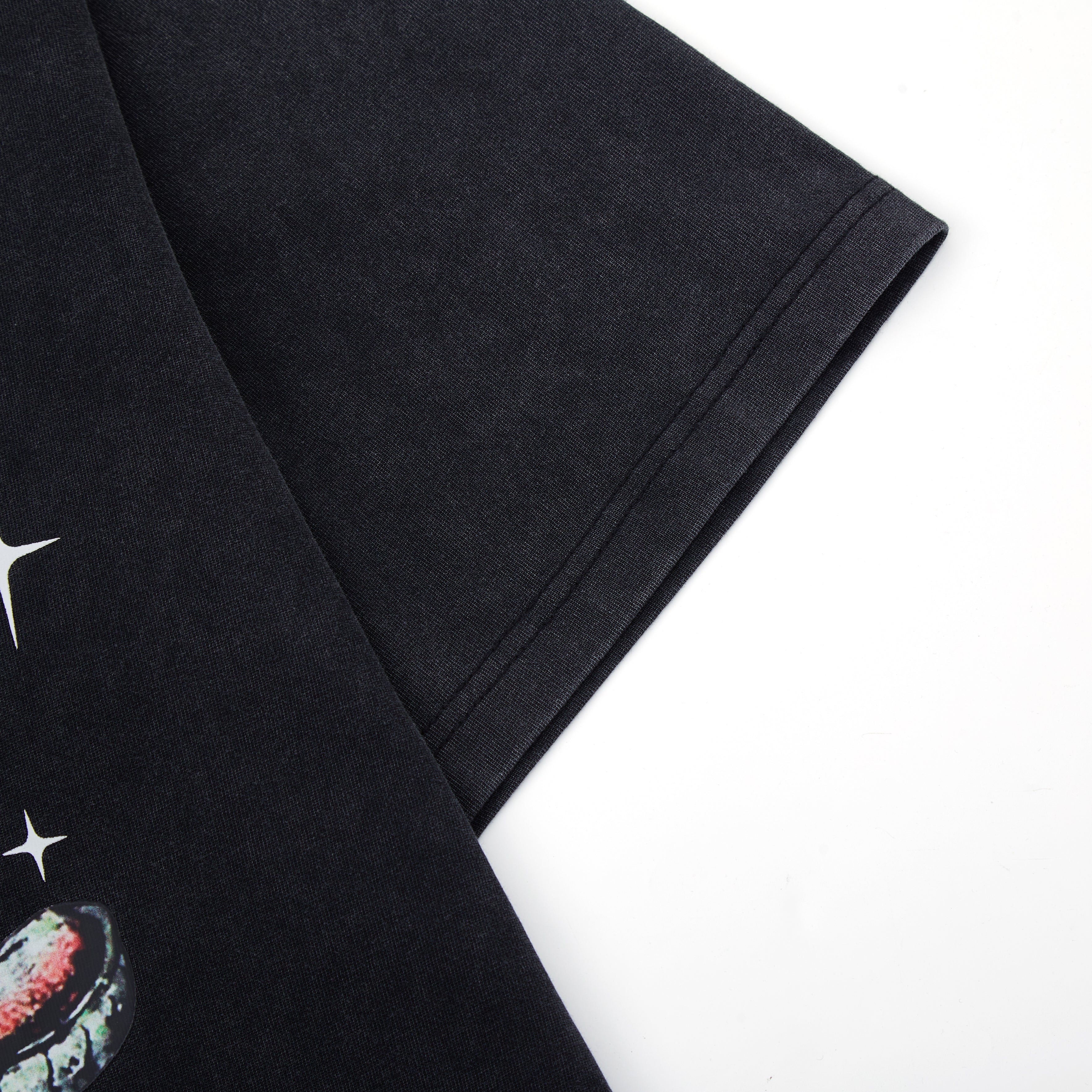 OFTR Crop Tee (Vintage Black)