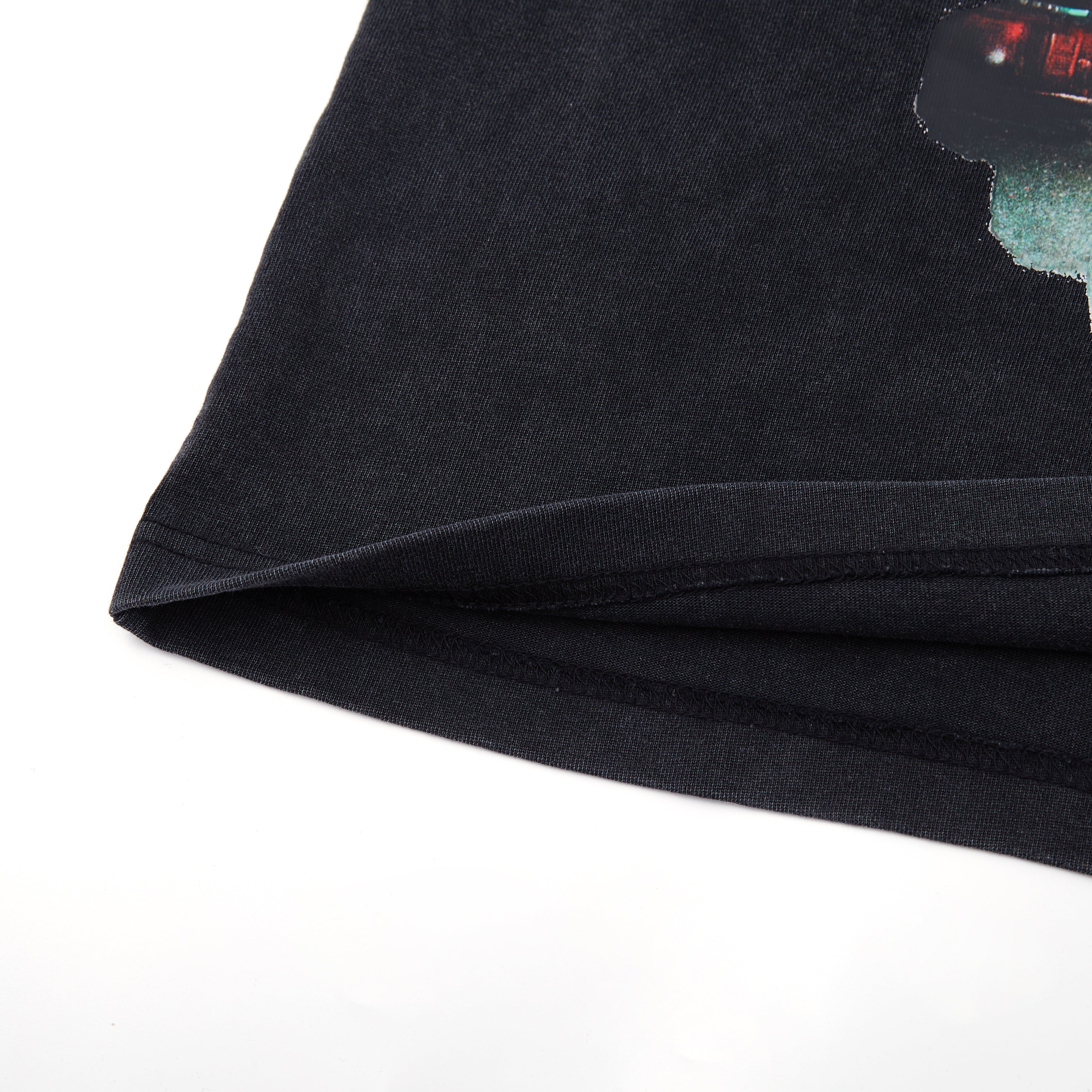 OFTR Crop Tee (Vintage Black)