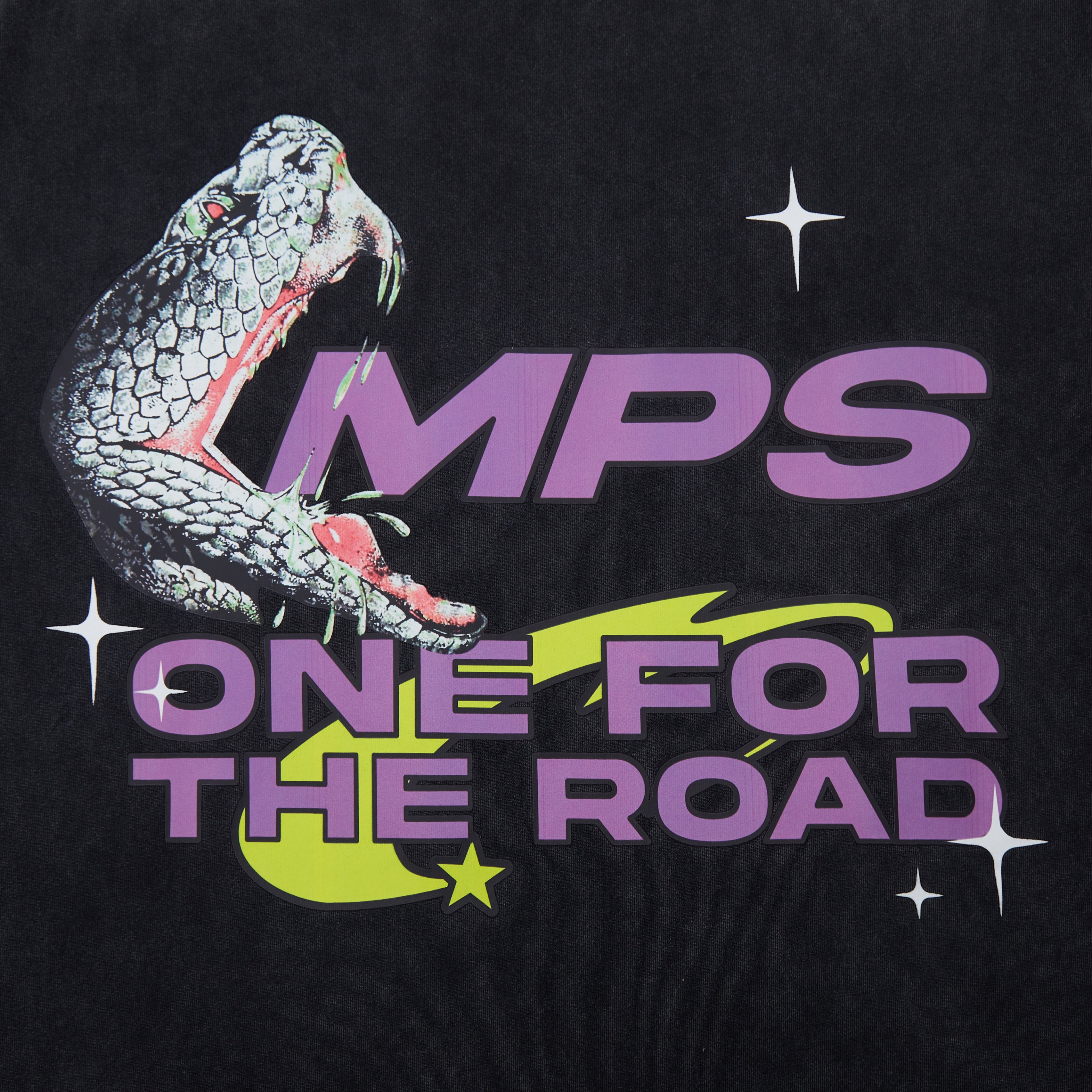 OFTR Crop Tee (Vintage Black)