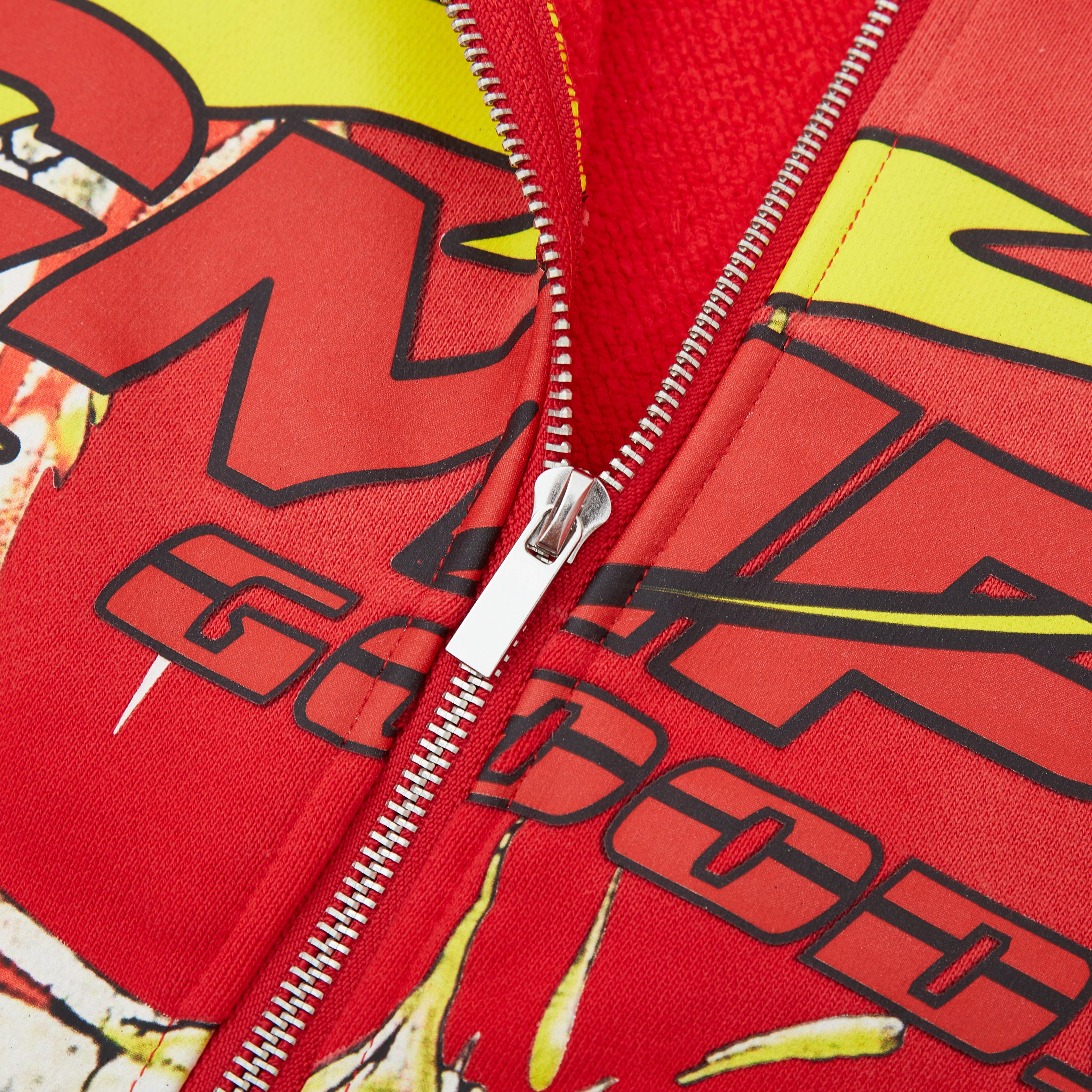 OFTR Zip Up Hoodie (Sun Fade Red)