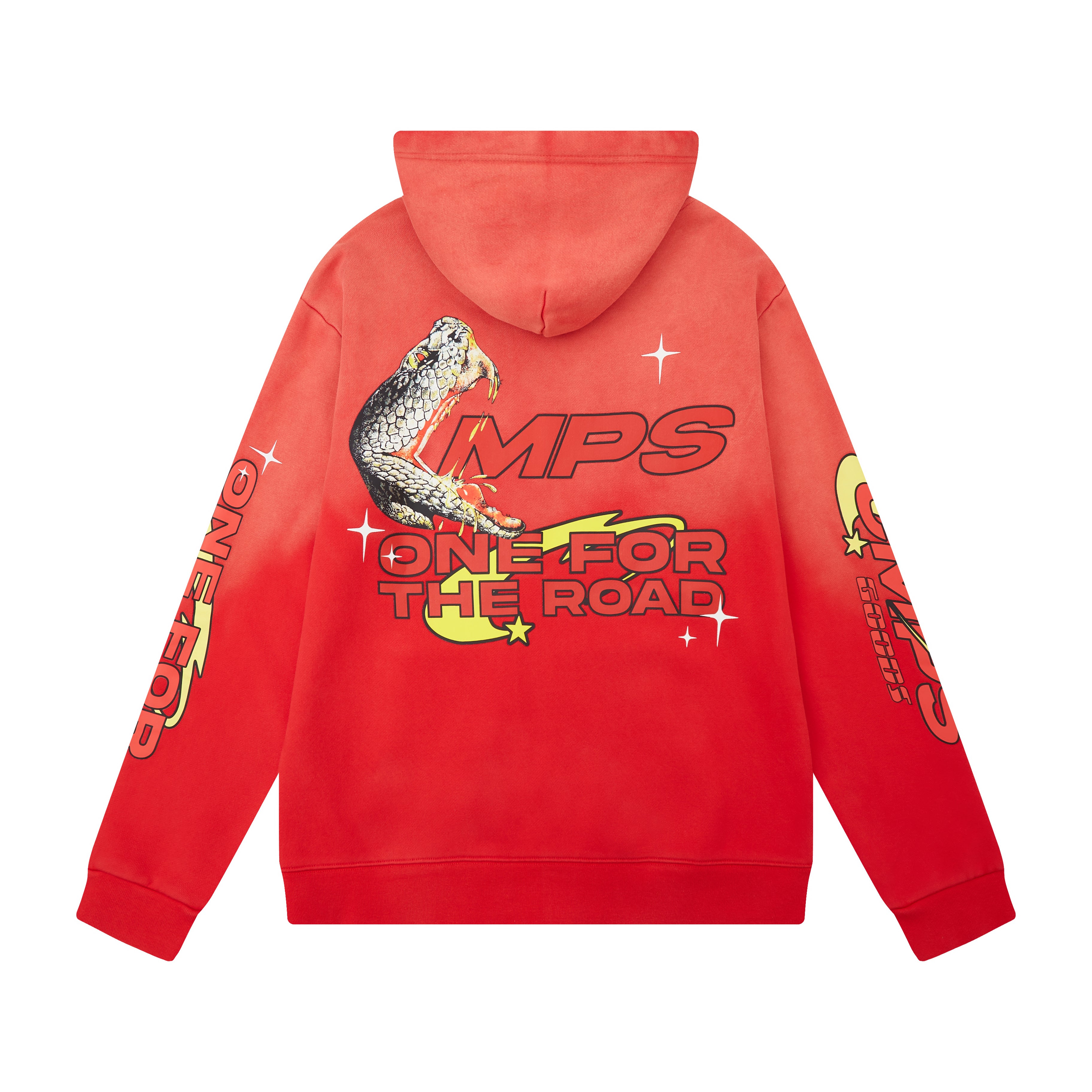 OFTR Zip Up Hoodie (Sun Fade Red)