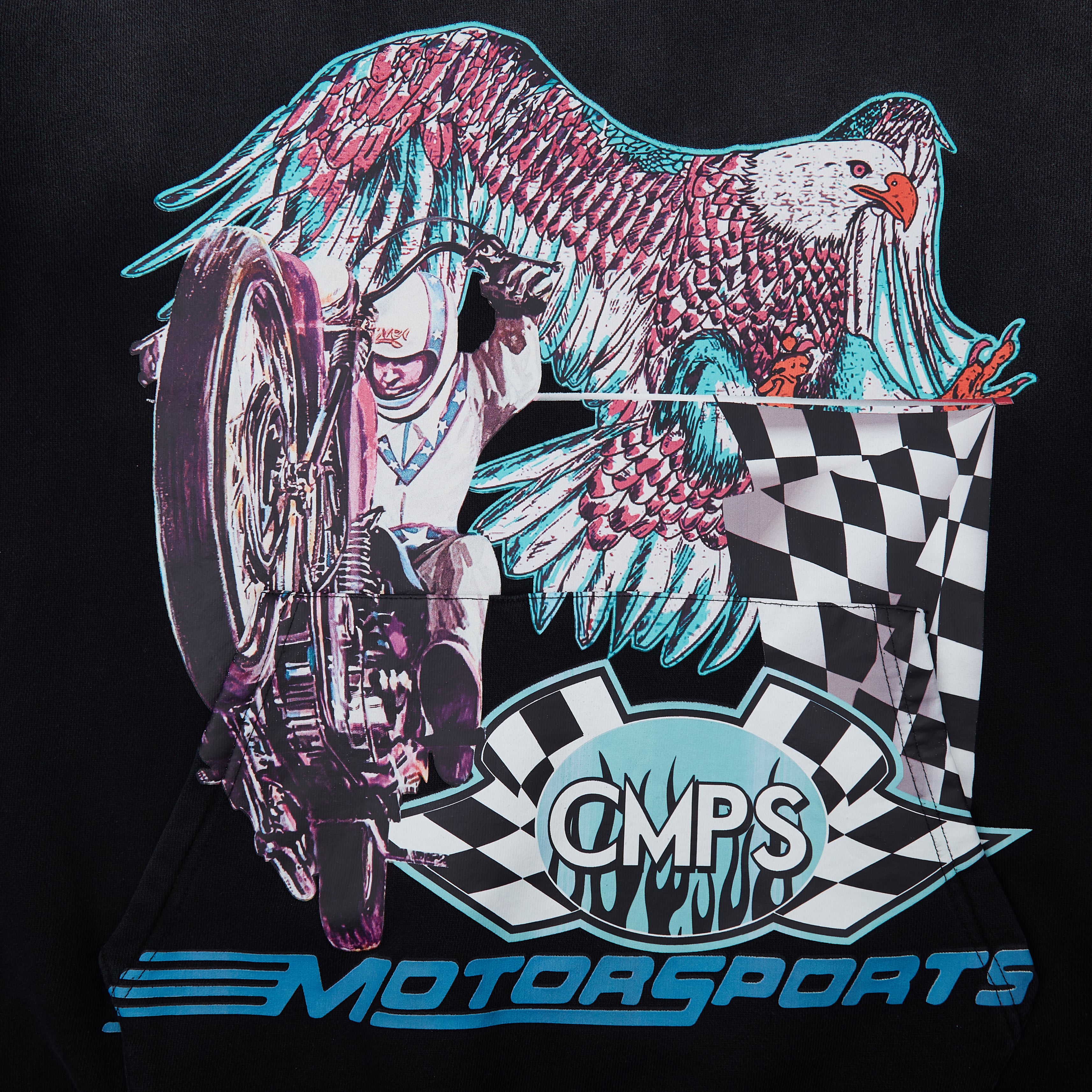 Motor Sports Hoodie (Vintage Black)