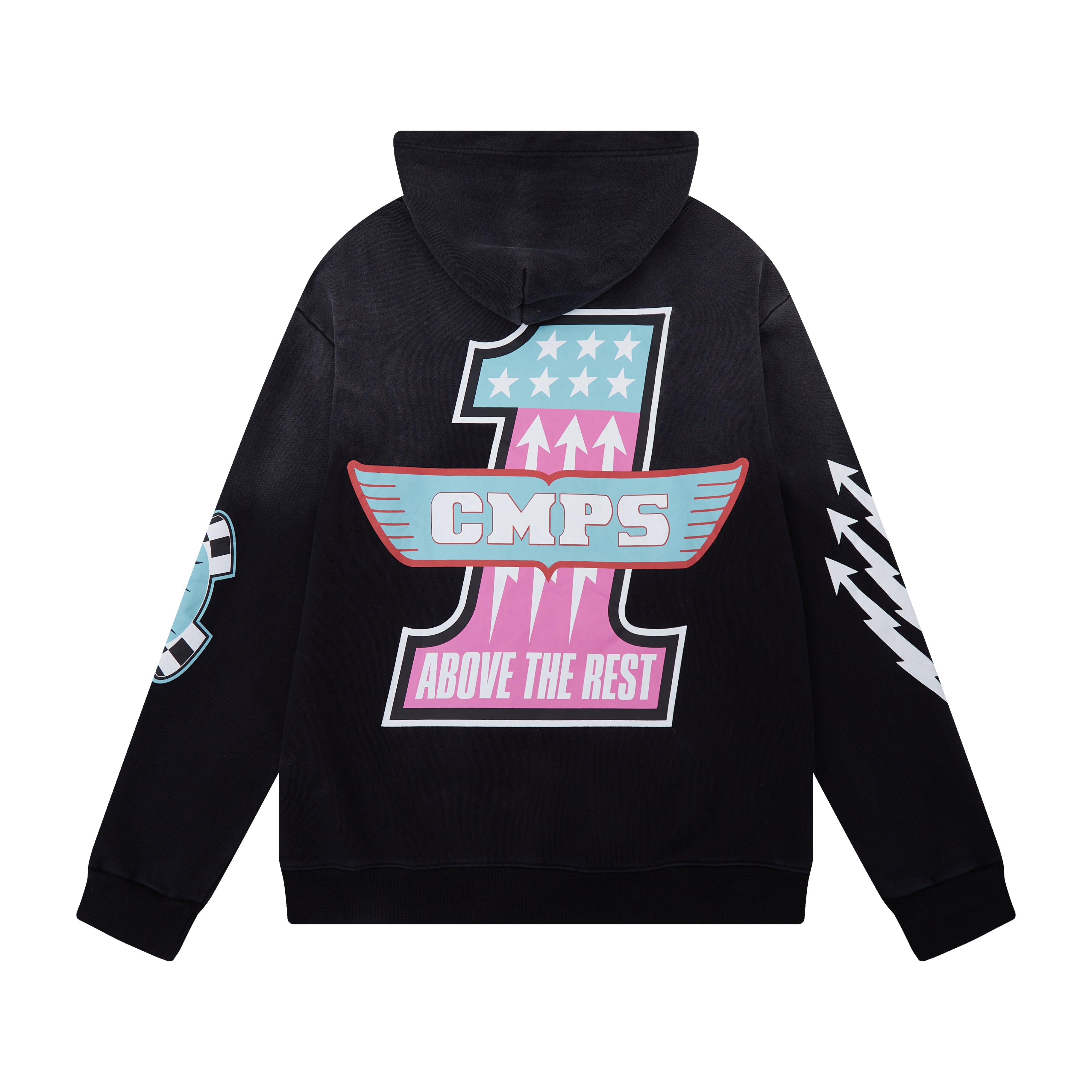 Motor Sports Hoodie (Vintage Black)