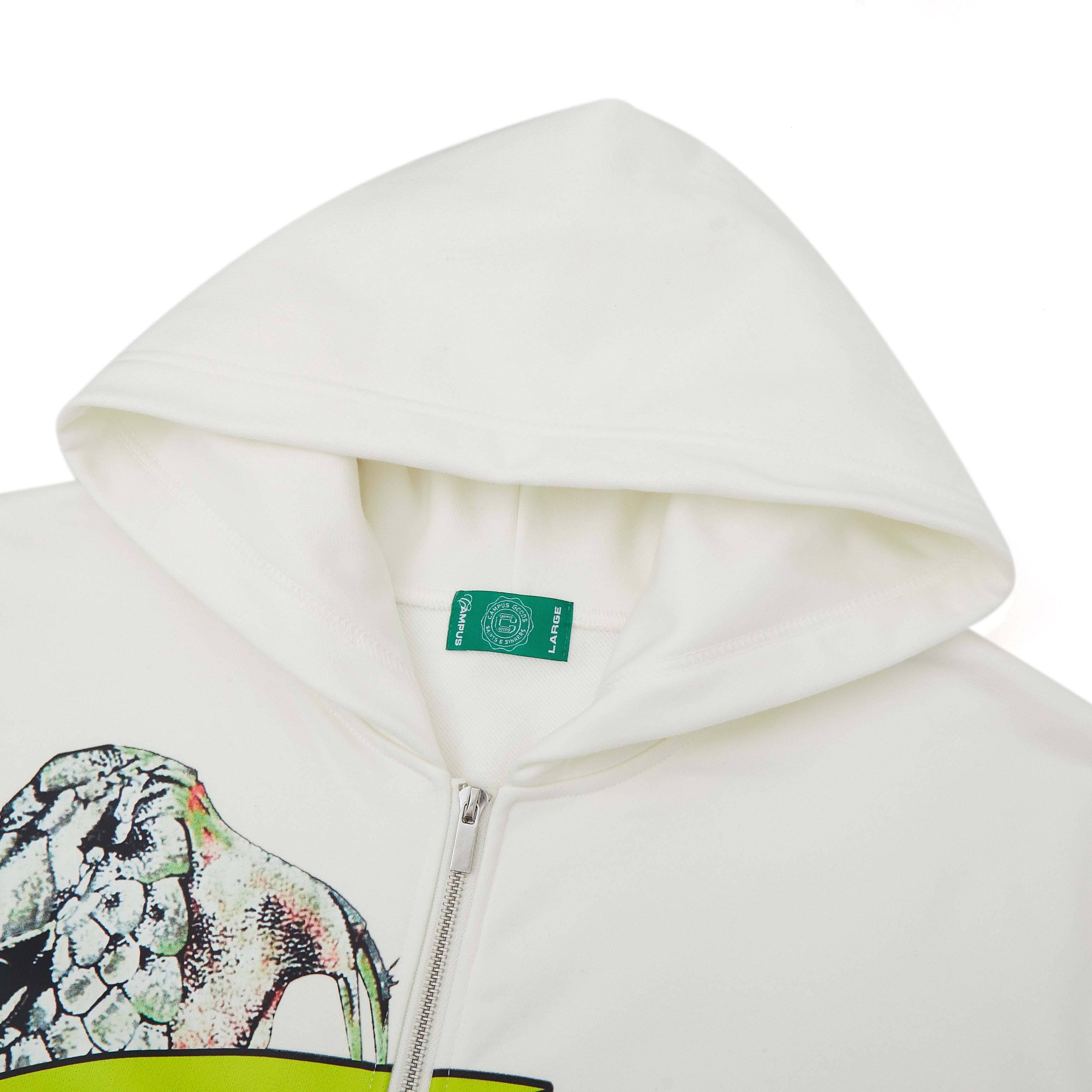 OFTR Zip Up Hoodie (Cream)