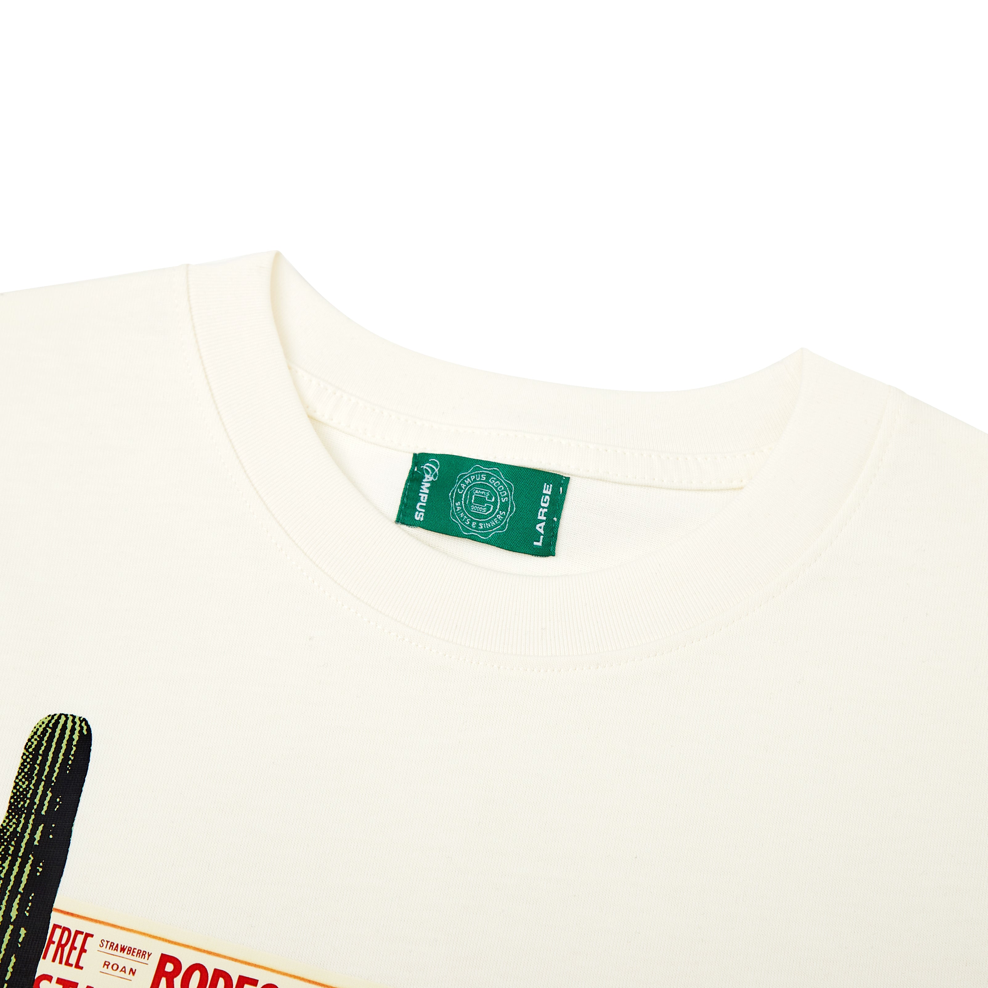 Postcard Tee (Cream)